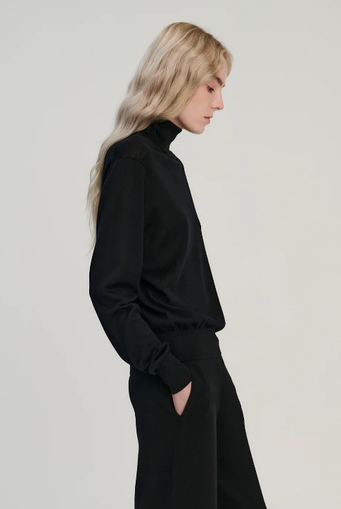 Rhea - Rhea136 turtle neck merino wool