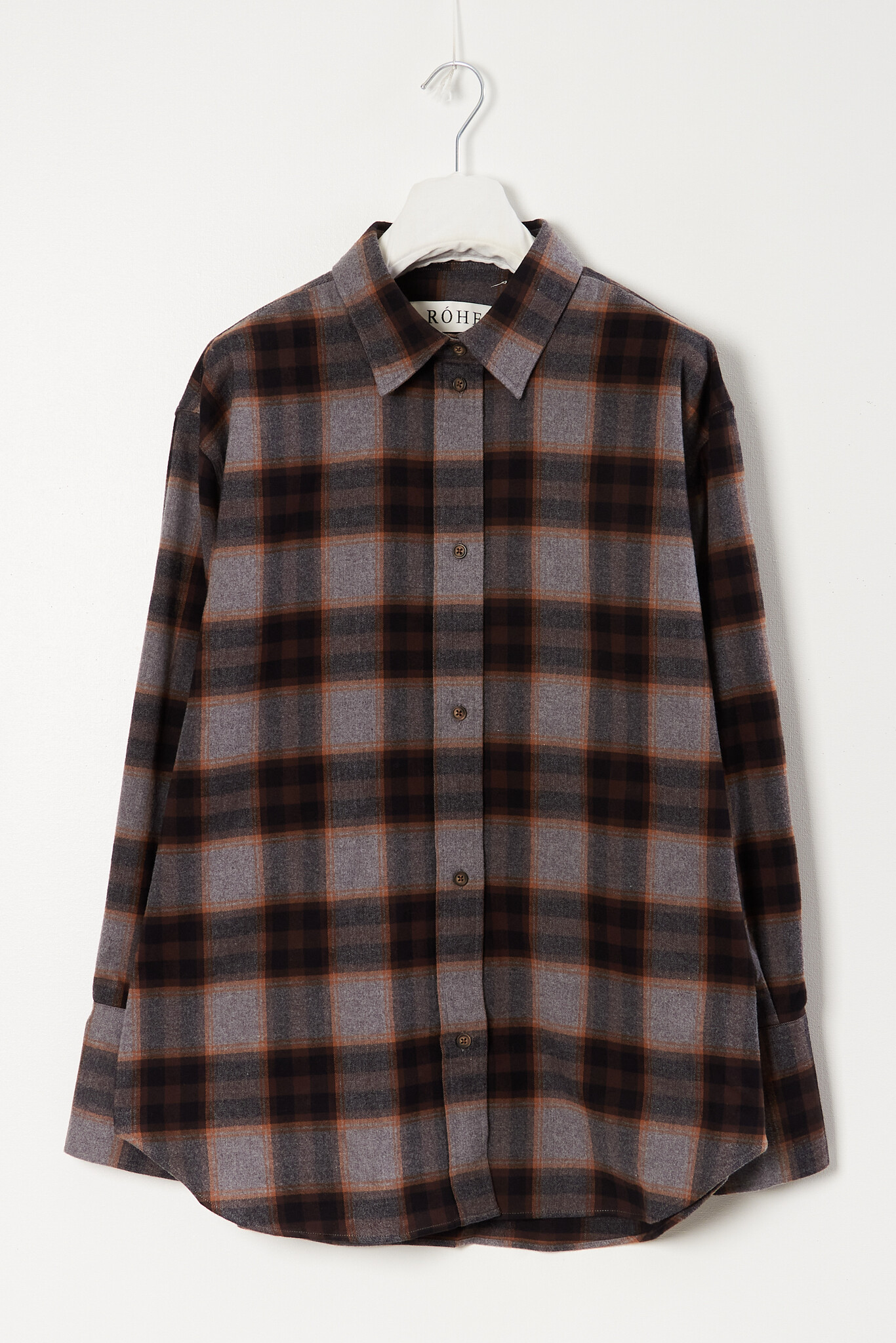 Róhe - Flannel check overshirt