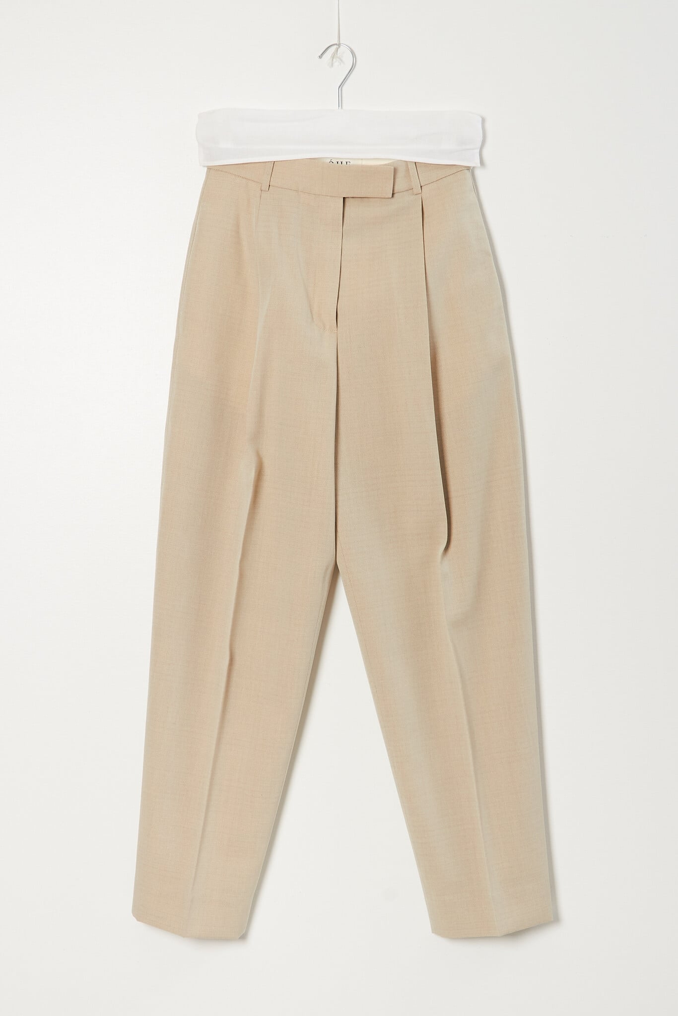 Róhe - Daria single pleat trousers