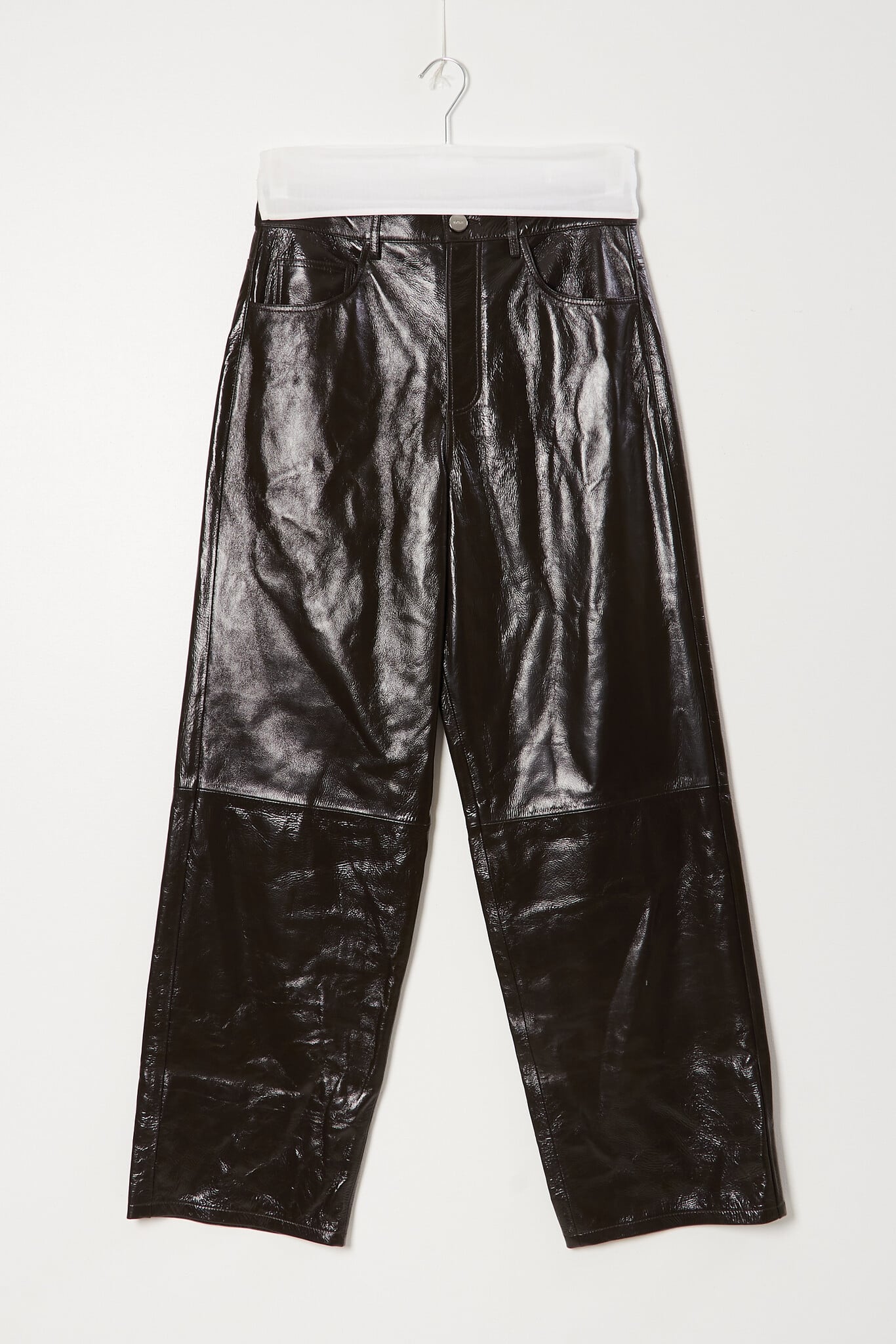 Róhe - Bruun Lacquer baggy trousers