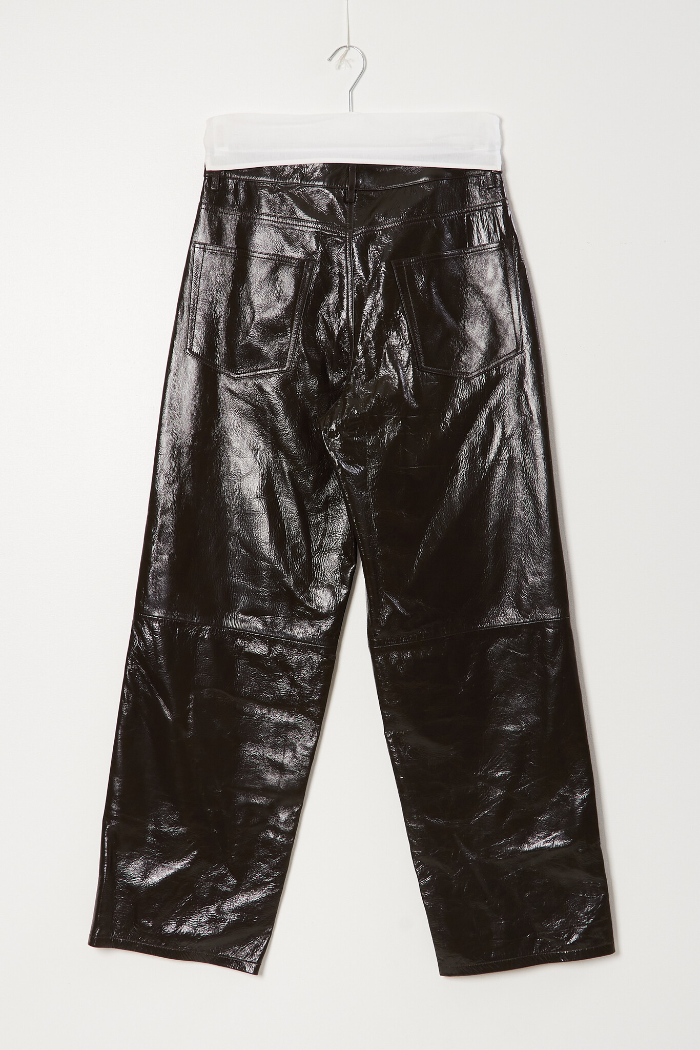 Róhe - Bruun Lacquer baggy trousers