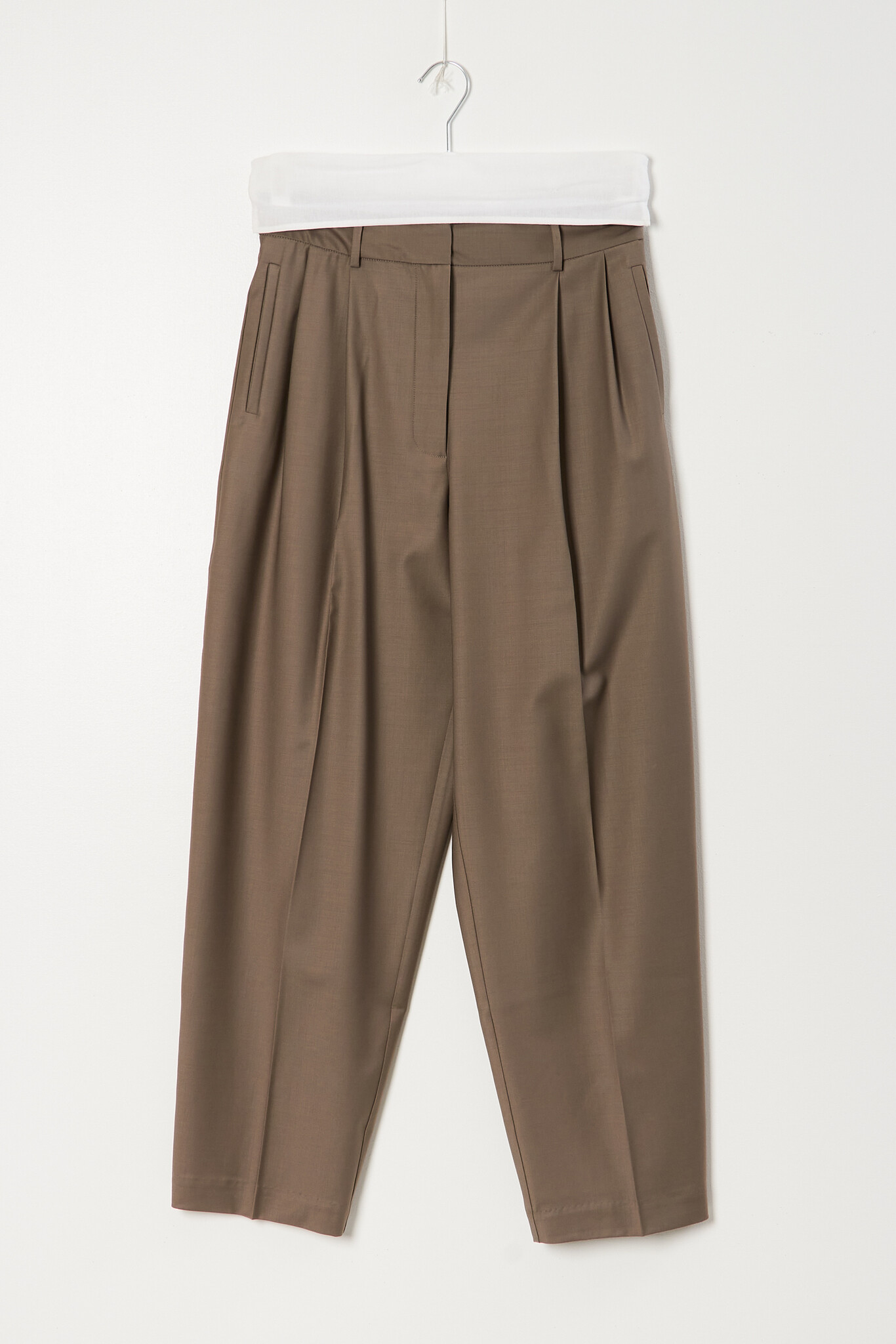 Cordera - Virgin wool masuculin barrel pants