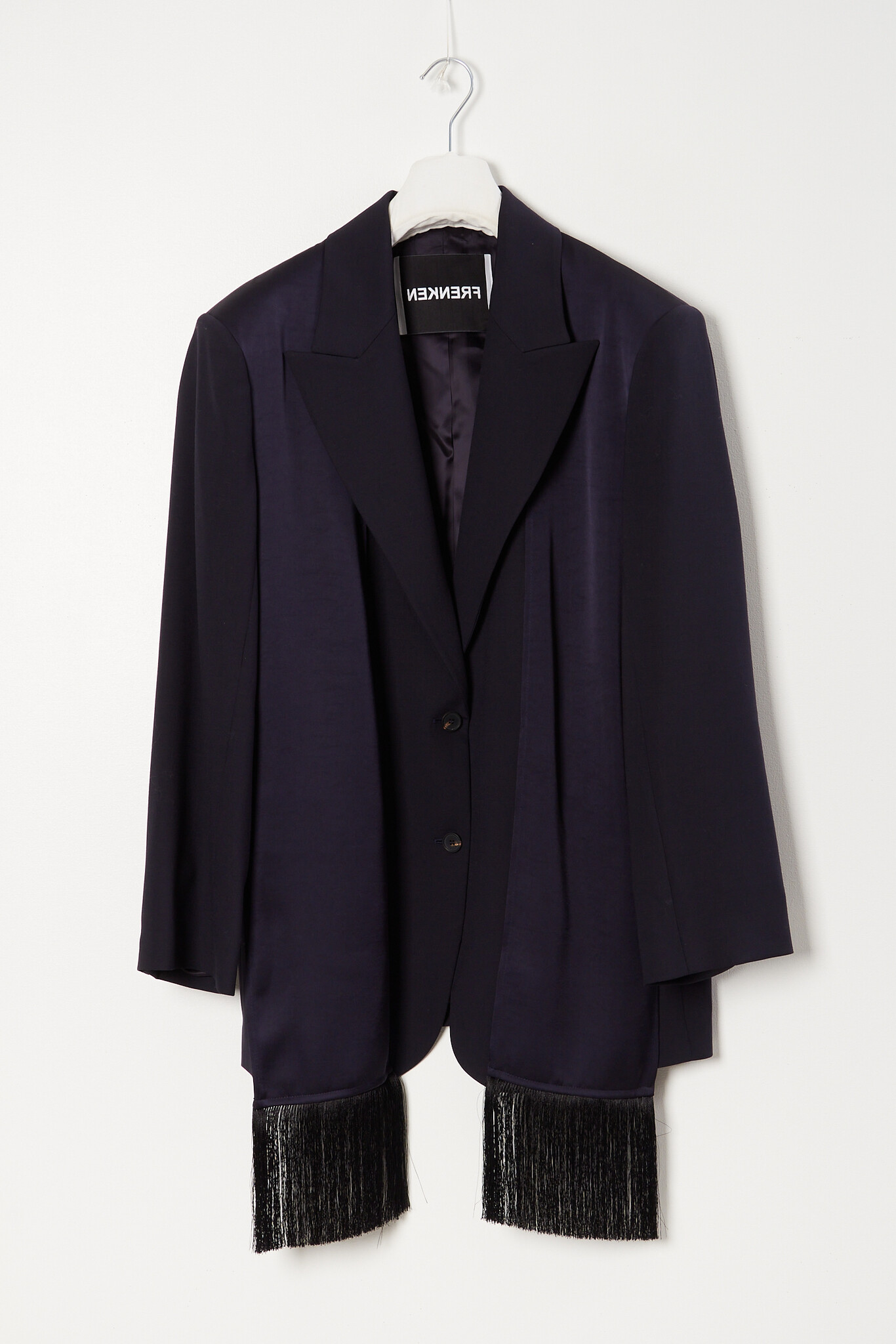 Frenken - Extract scarf blazer
