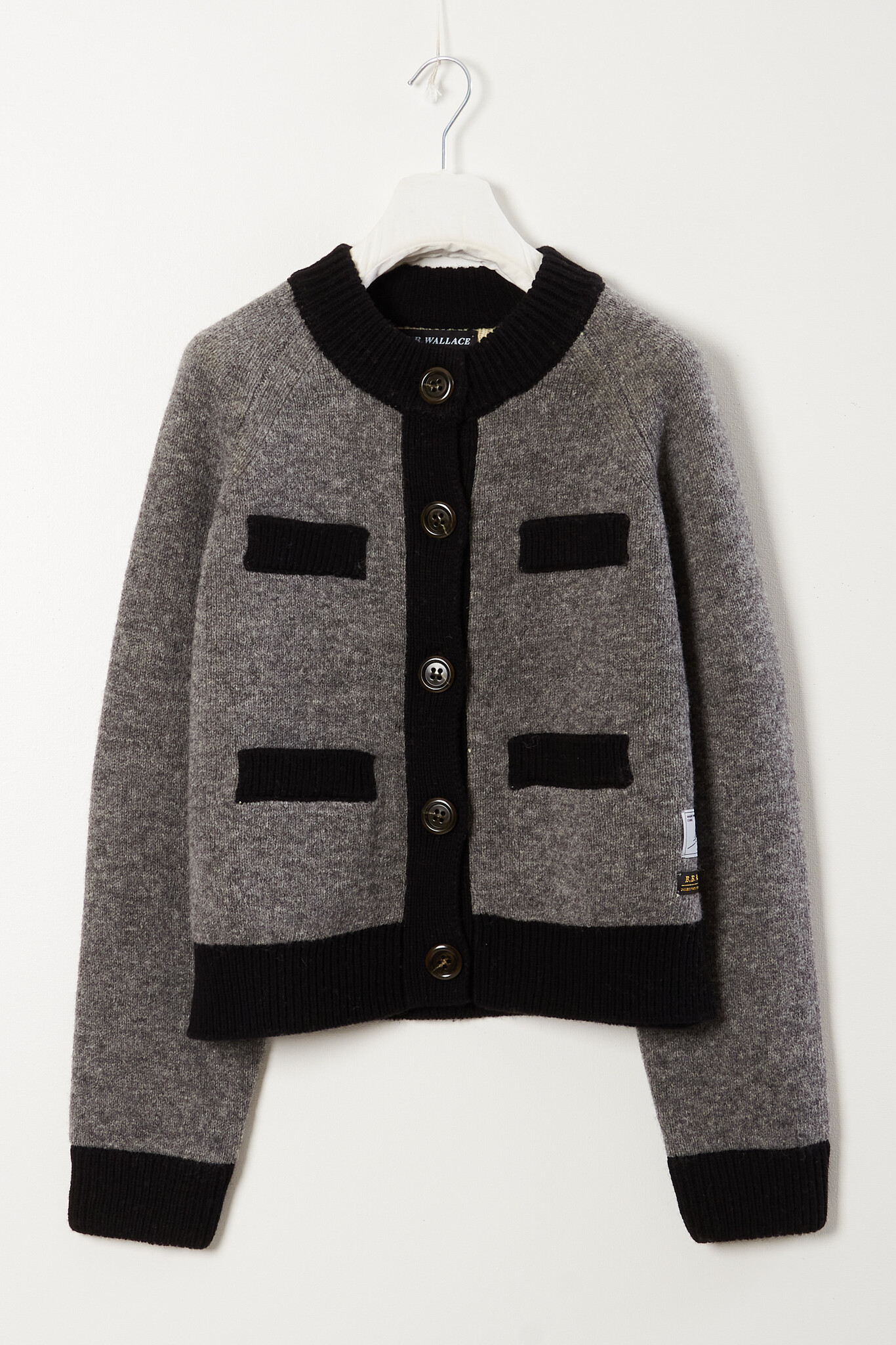B.B. Wallace Frida shetland cardigan