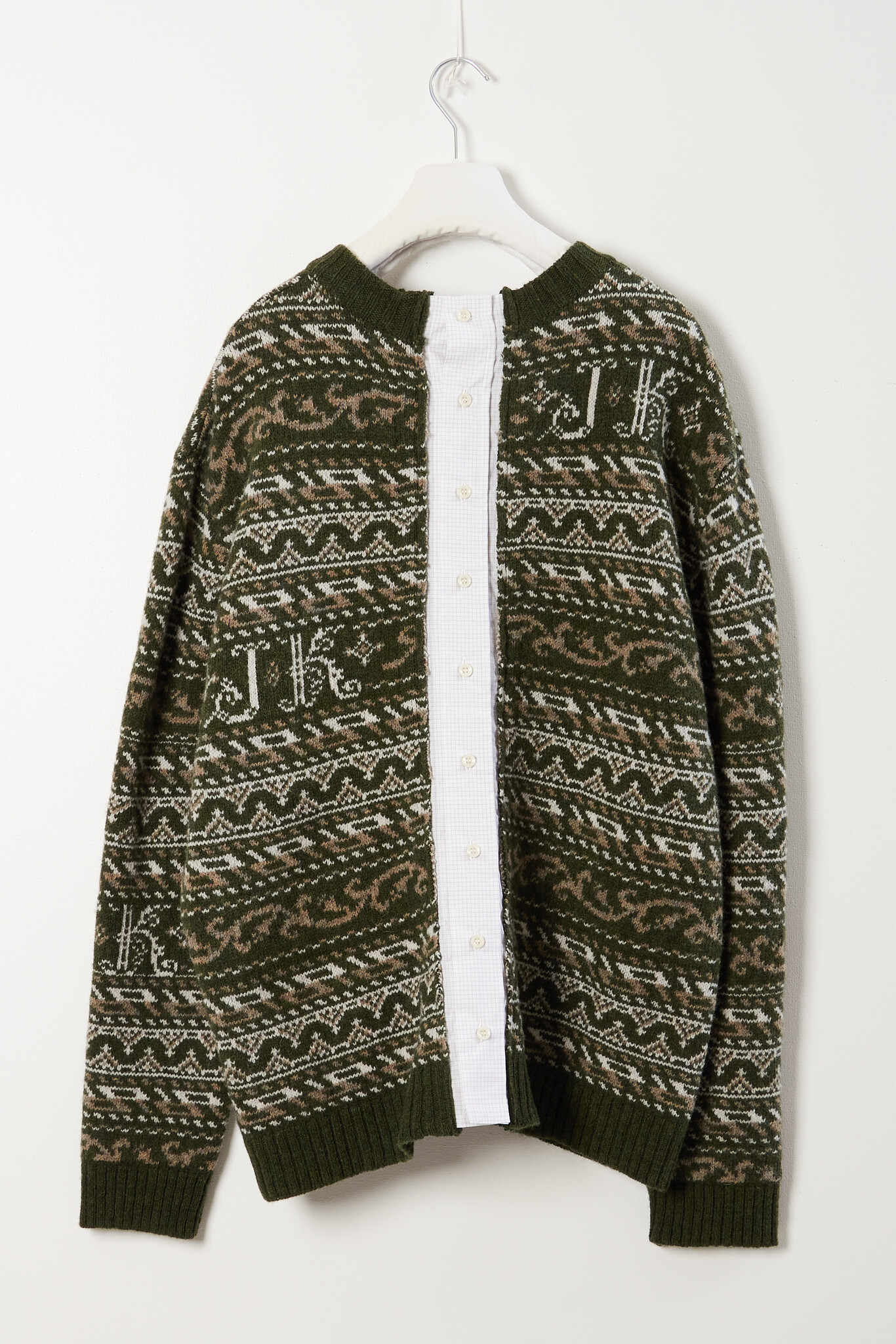 Julie Kegels - Kair jumper with shirt closure