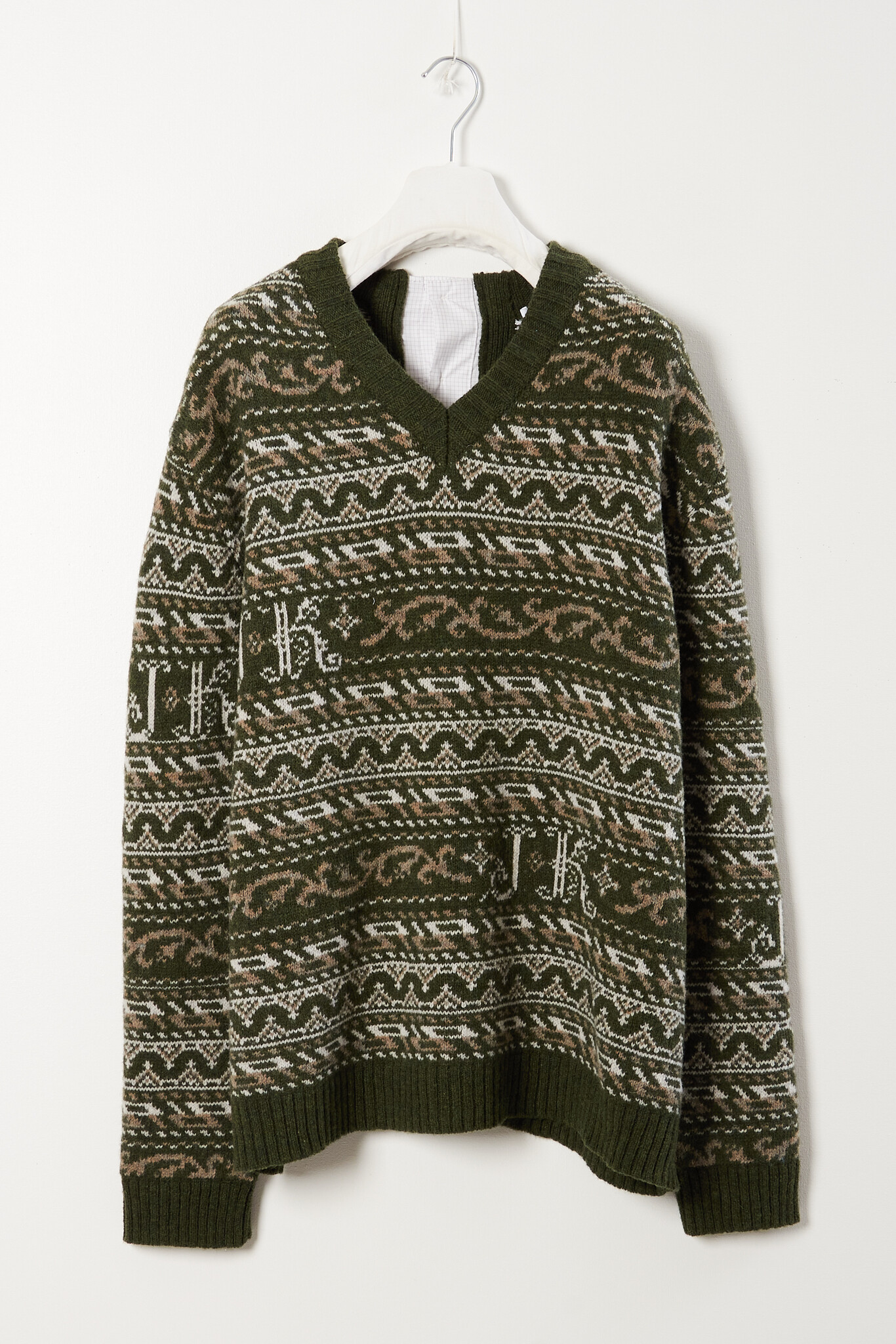 Julie Kegels - Kair jumper with shirt closure