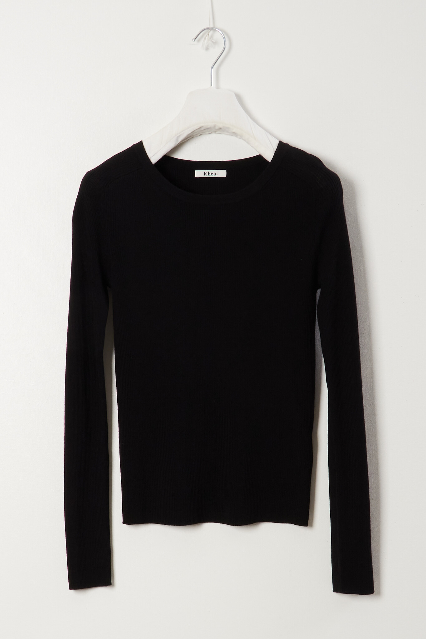 Rhea Rhea162 rib crew merino wool