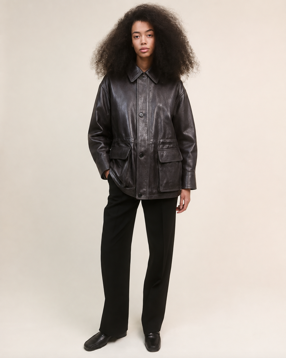arma - Maeve leather jacket