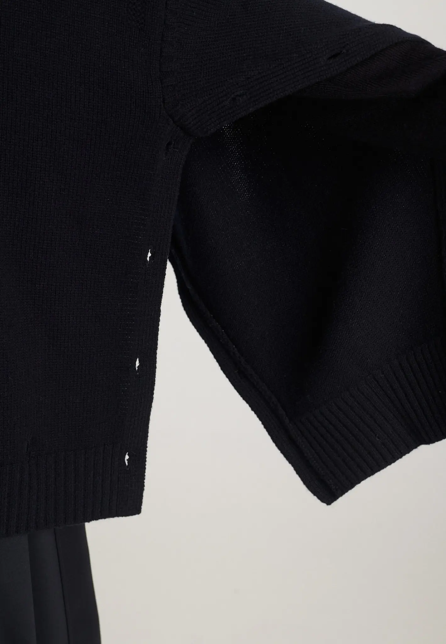 Frenken - Button wool jumper