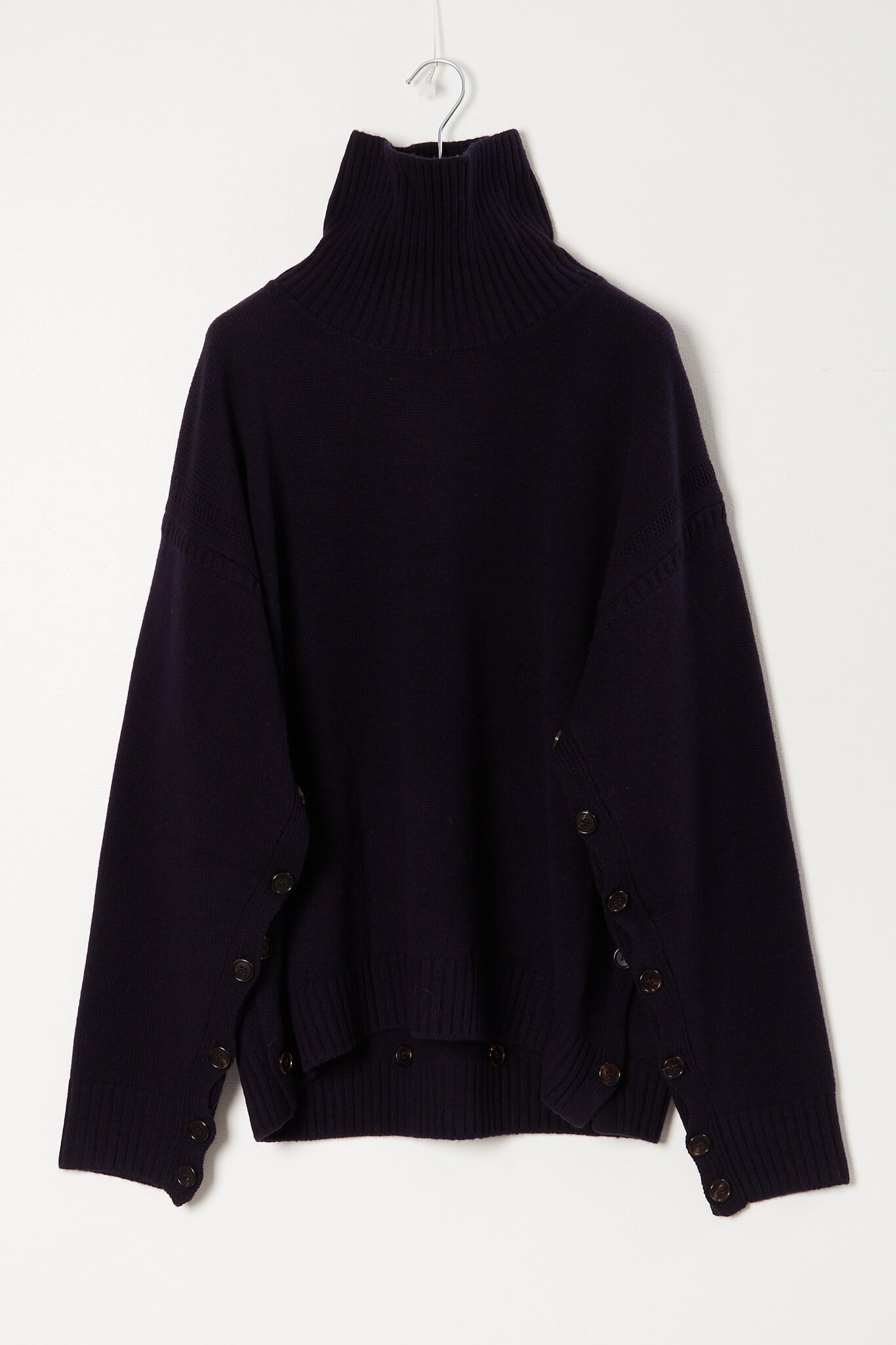 Frenken - Button wool jumper