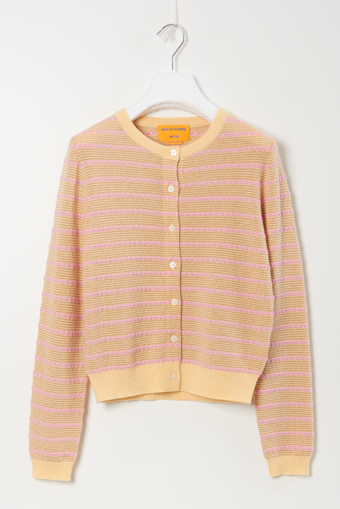 Guest in Residence - Pebble Stripe Jane Cardigan