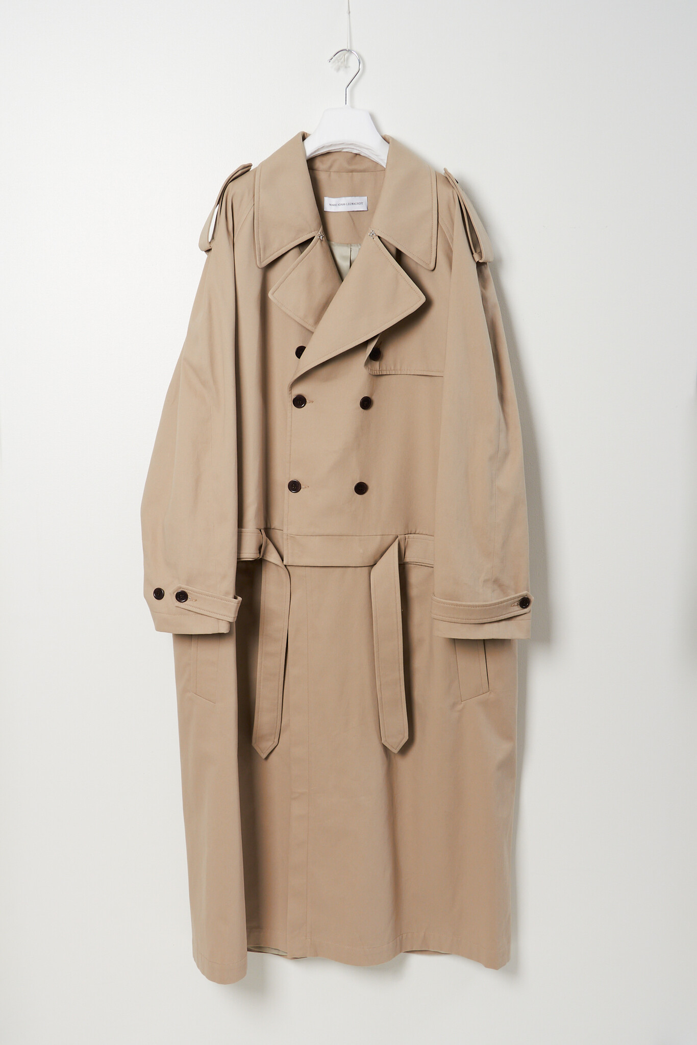 Marie Adam Leenaerdt Trench coat set