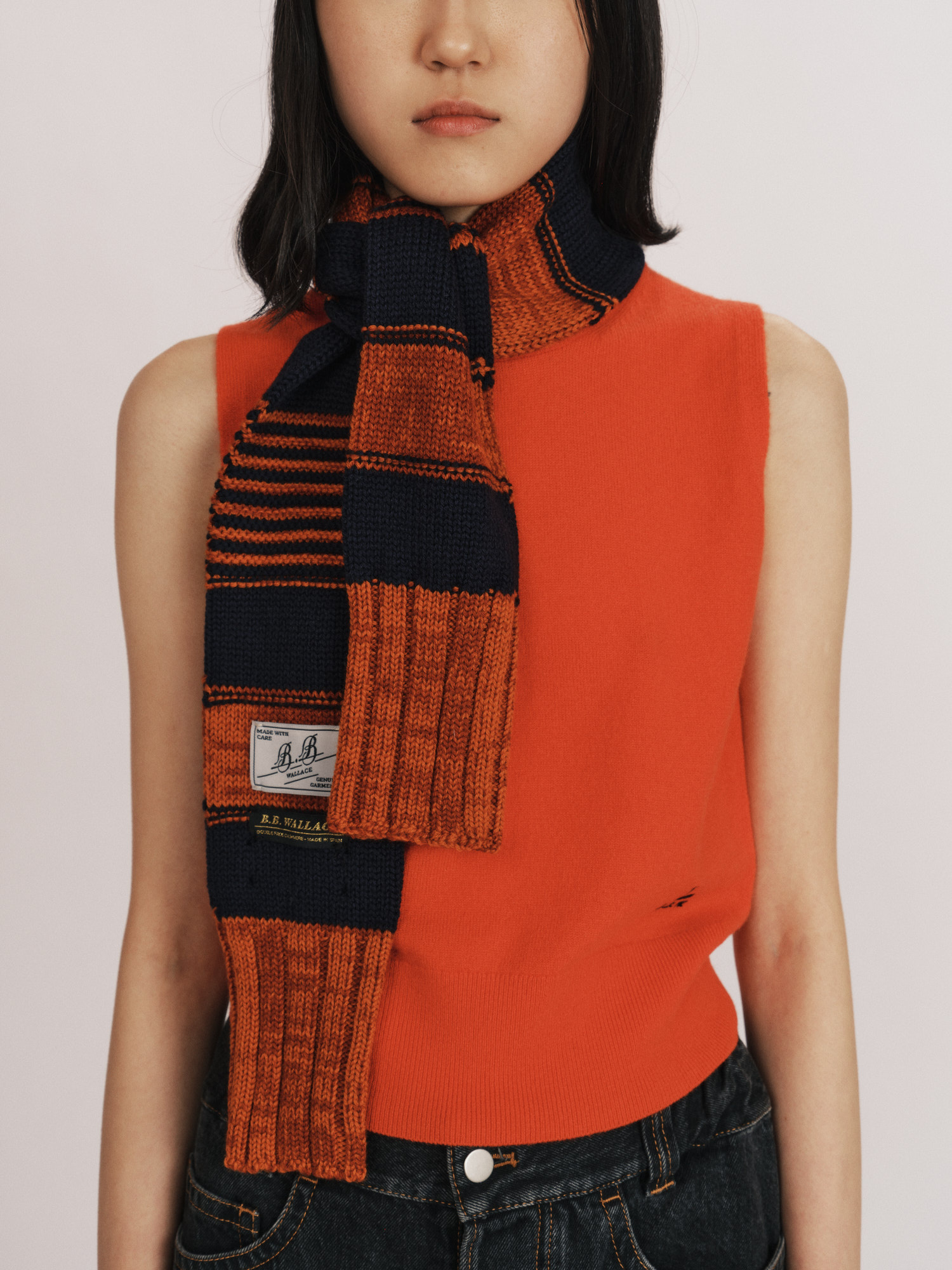 B.B. Wallace - Lawrence stripe scarf