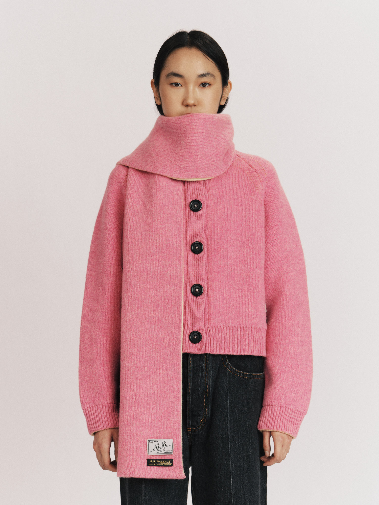 B.B. Wallace - Sherman crew neck cardigan