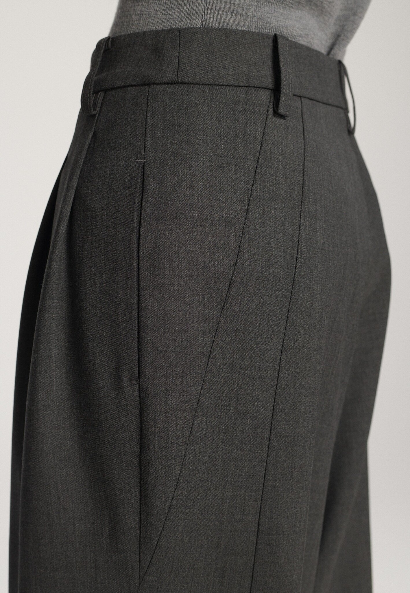 Frenken - Circle big flannel pants