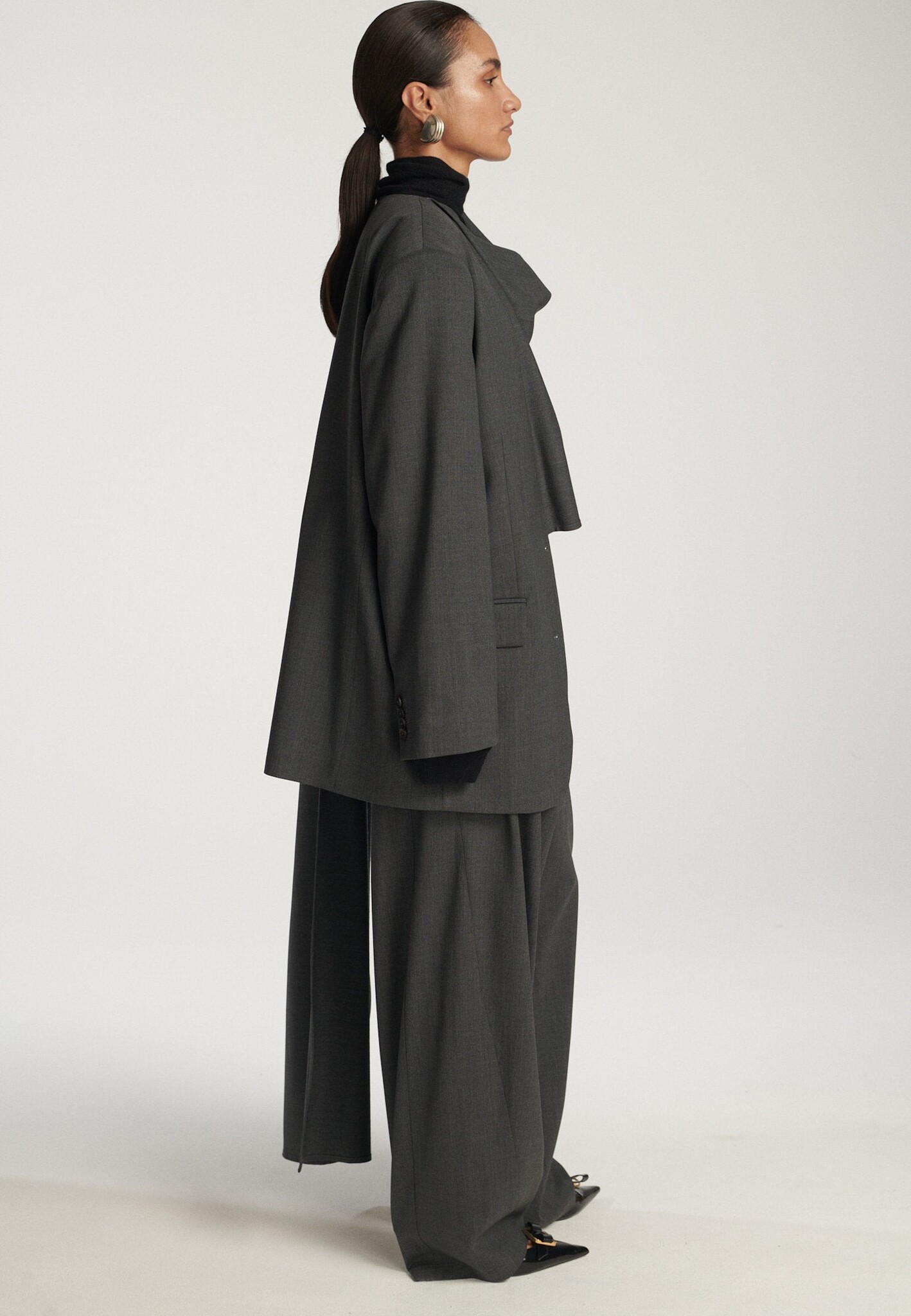 Frenken - Gentle scarf blazer