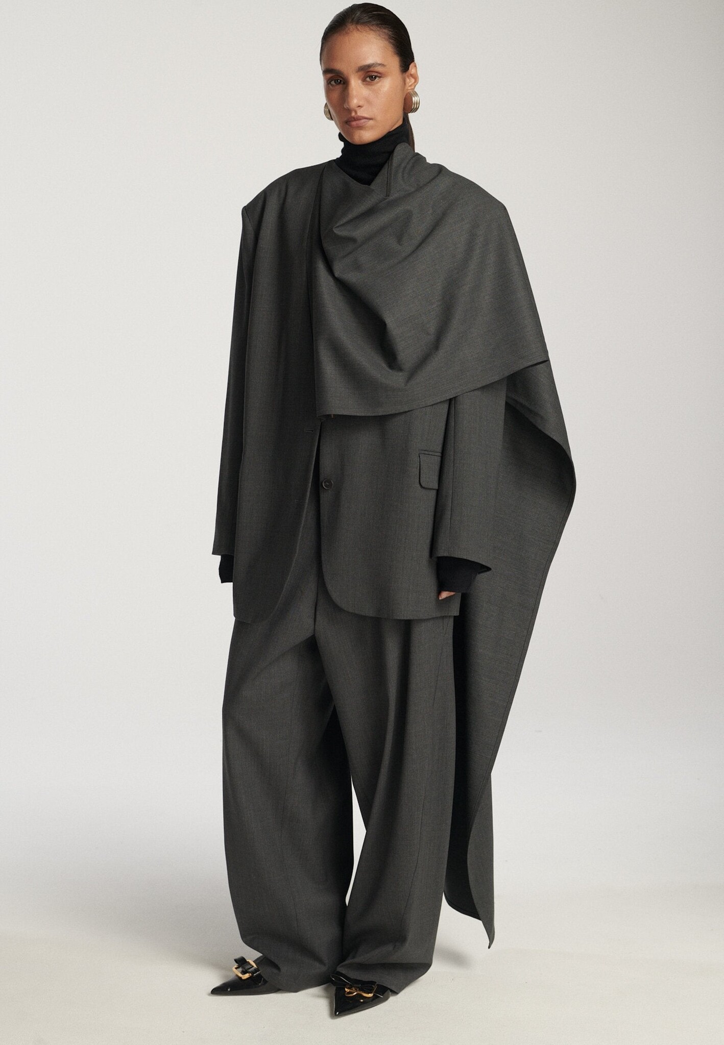 Frenken - Gentle scarf blazer