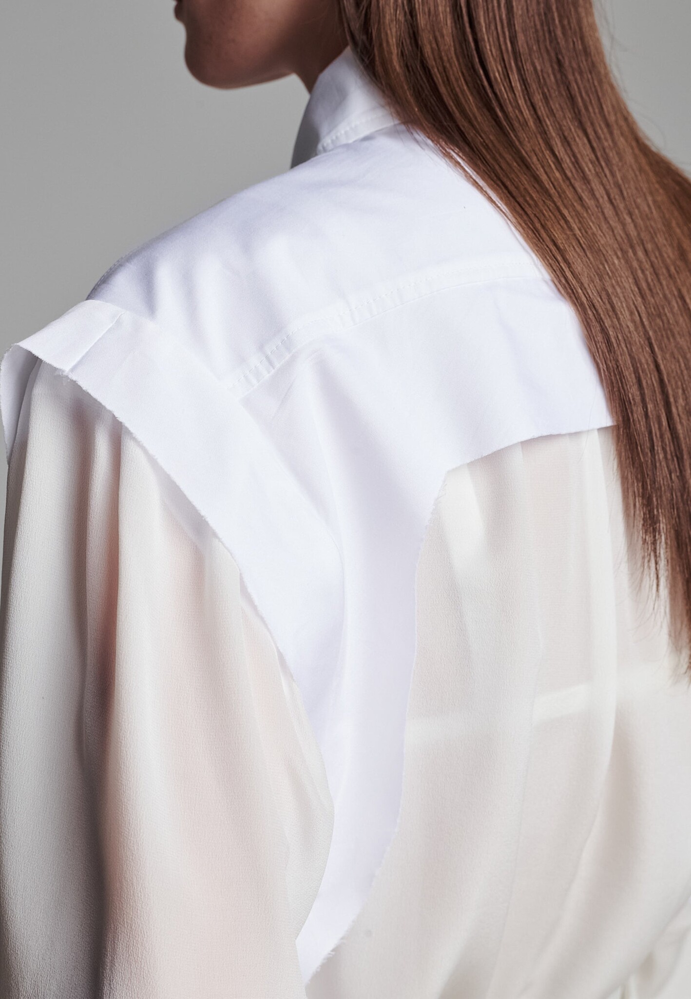 Frenken - Rely silk shirt cut out shirt