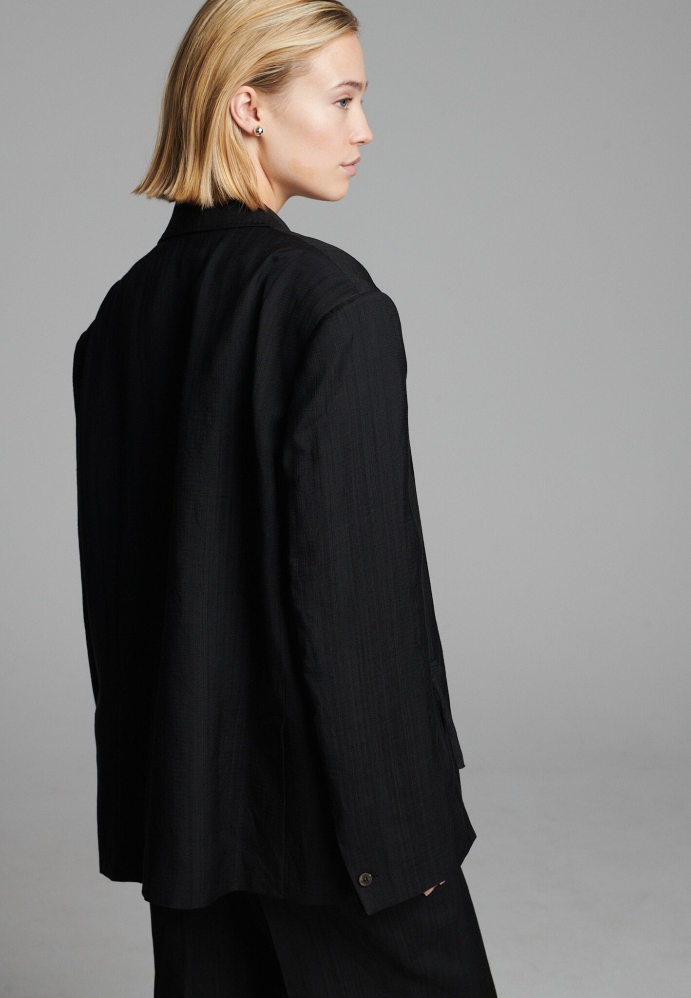 Frenken - Ace sleeve slit blazer