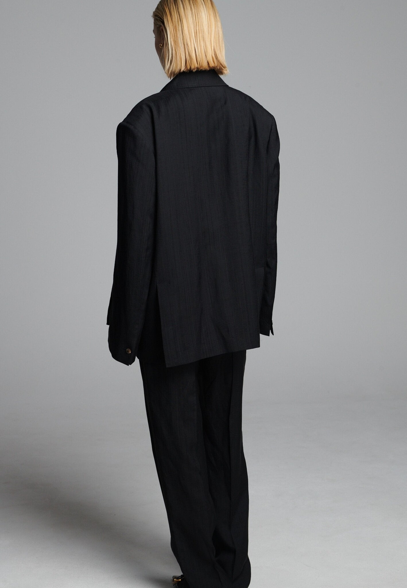 Frenken - Ace sleeve slit blazer