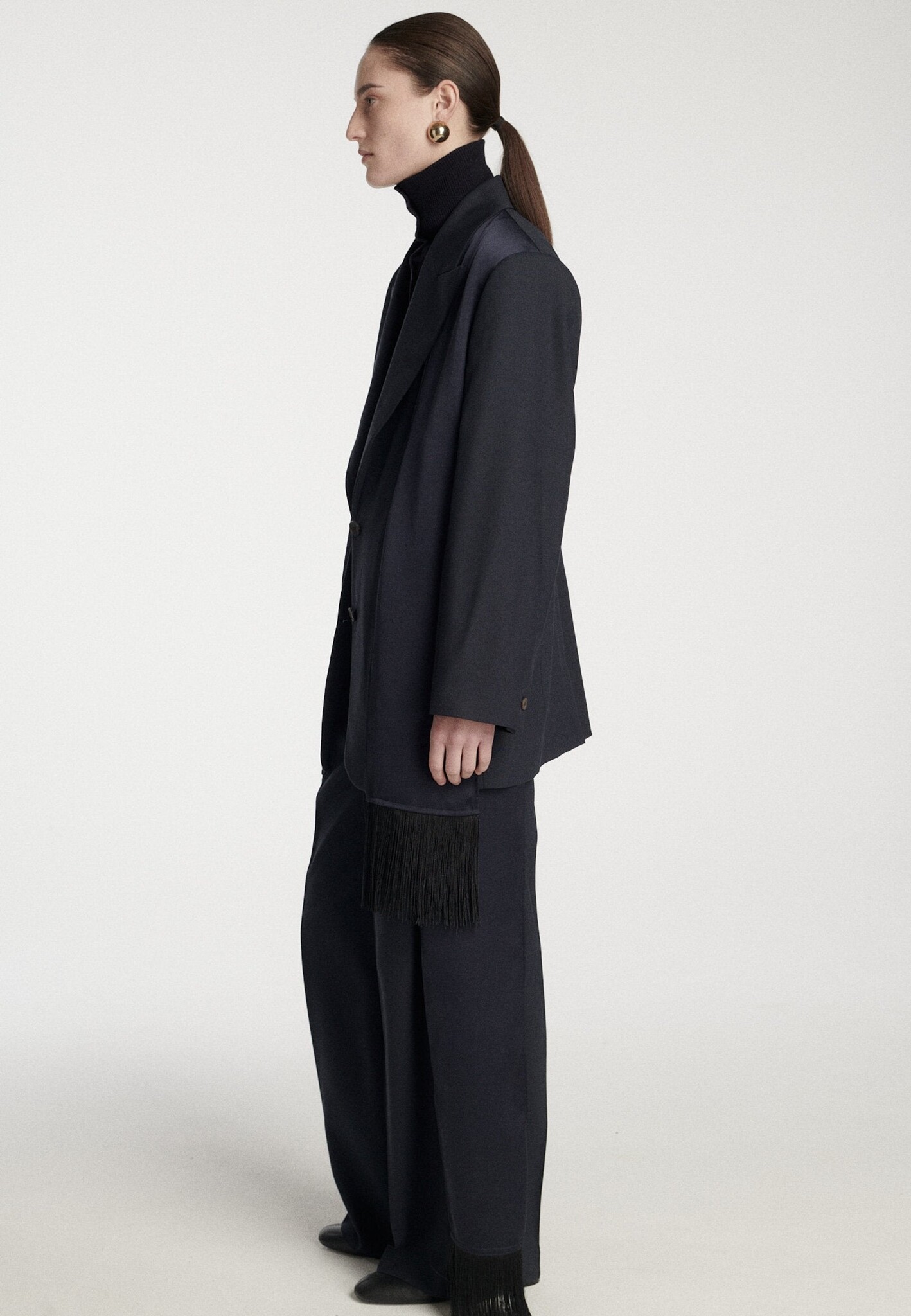 Frenken - Extract scarf blazer