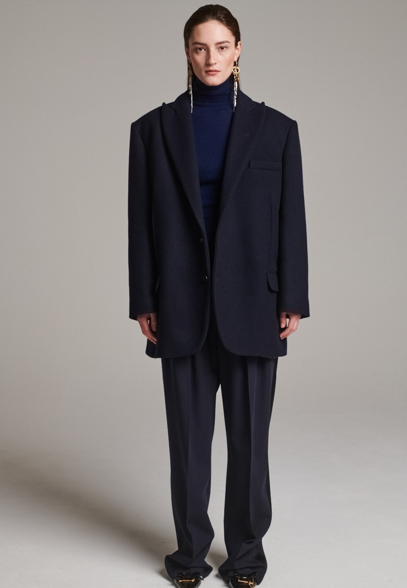 Frenken - Blazer coat felt wool