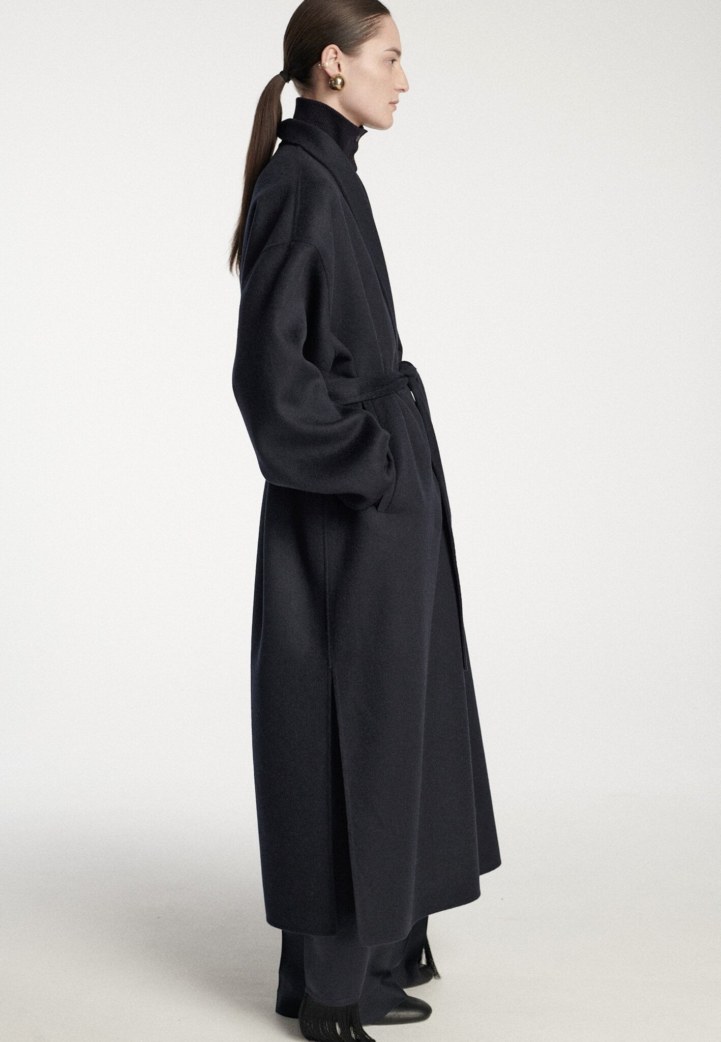Frenken - Trouble double face wool coat