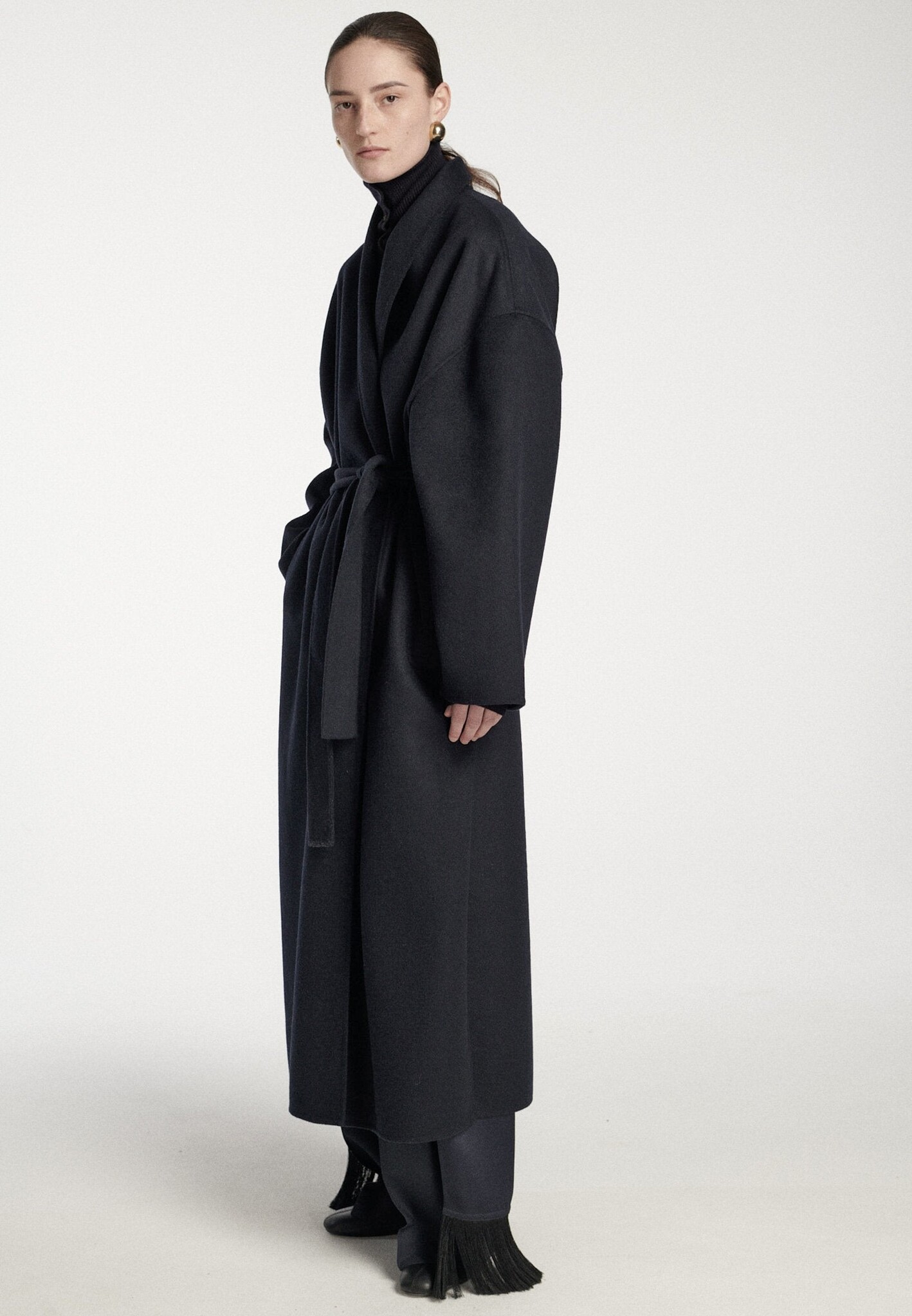 Frenken - Trouble double face wool coat