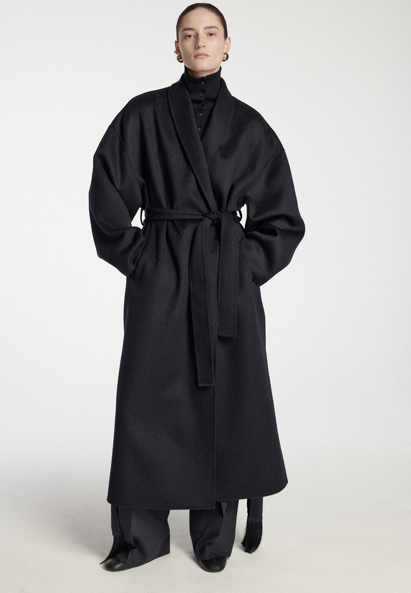 Frenken - Trouble double face wool coat