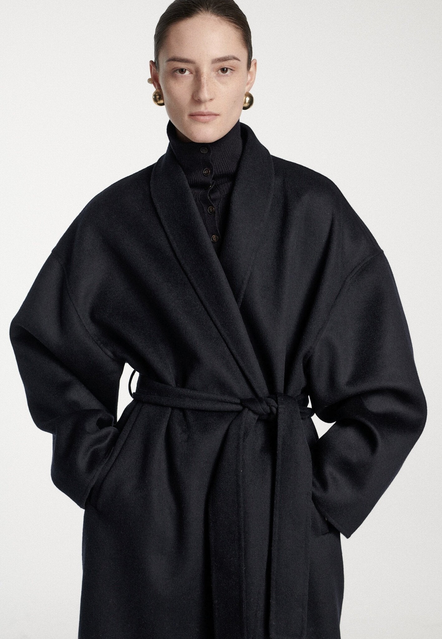 Frenken - Trouble double face wool coat