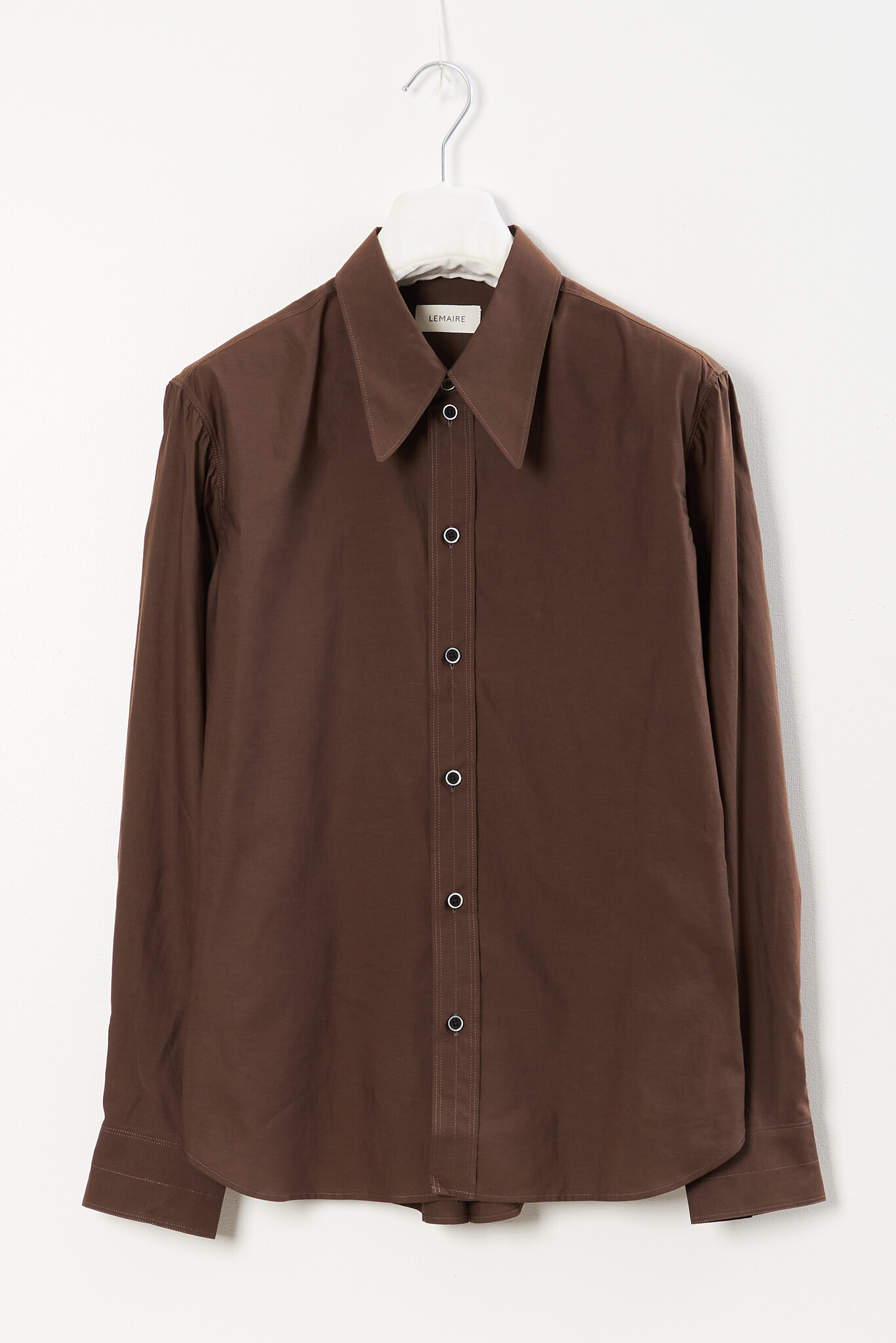 Lemaire - Pointed collar shirt
