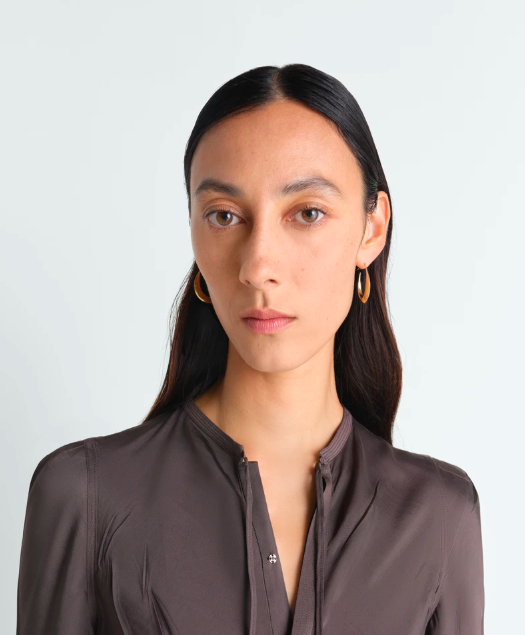Lemaire - Hoops drop earrings