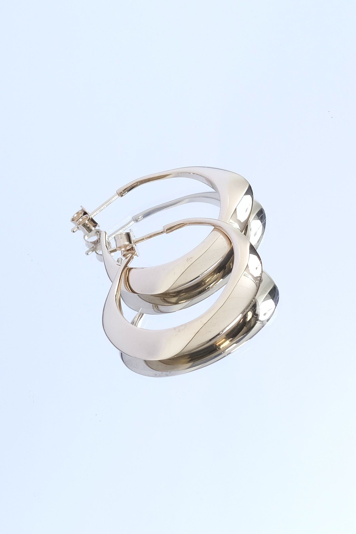 Lemaire Hoops drop earrings