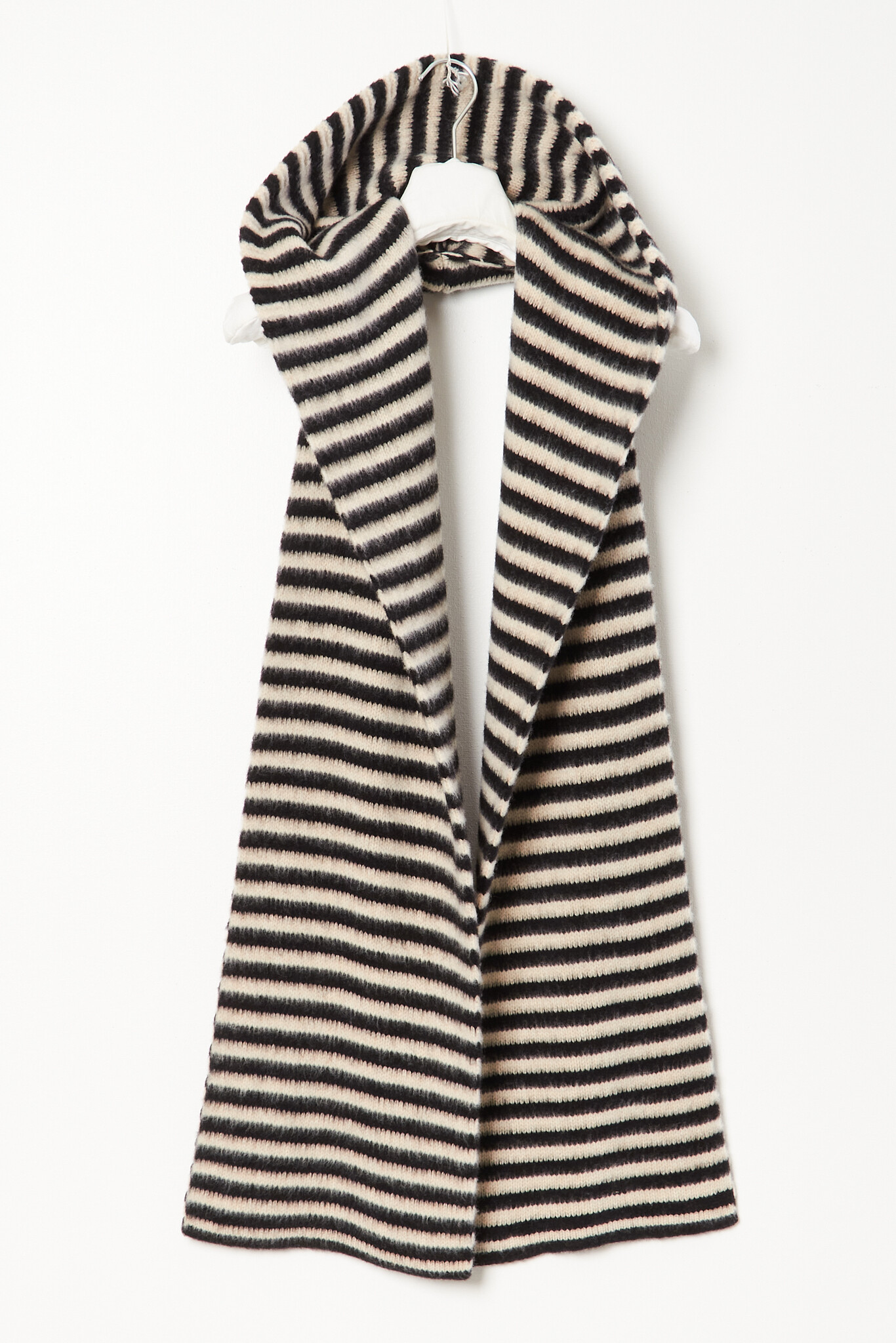 Jo Gordon - 13 MAC Striped Brushed Hood Scarf