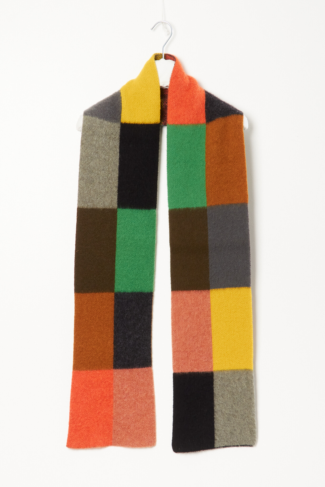 Jo Gordon - 19 MAC Brushed Bold Rectangles Scarf