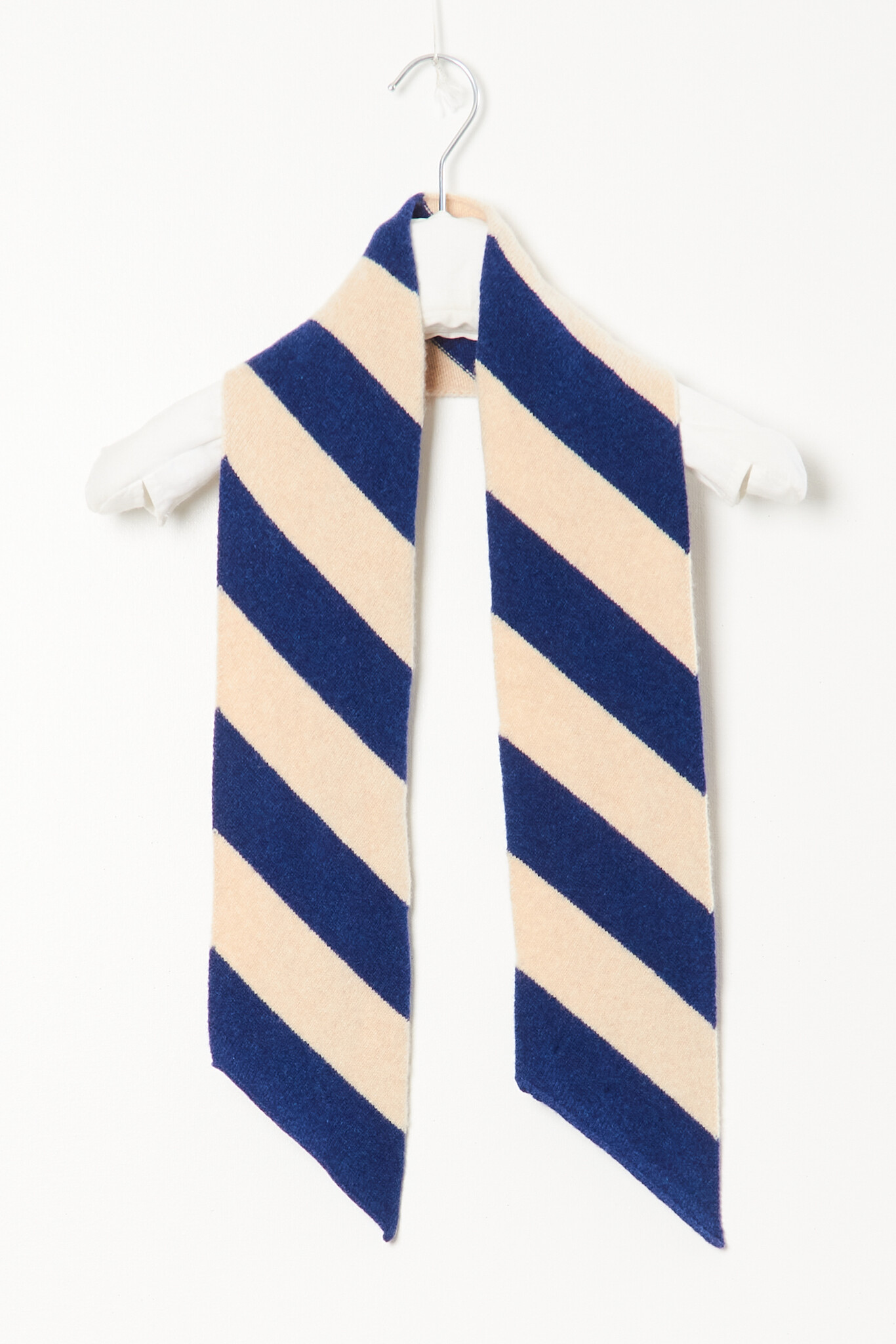 Jo Gordon - 23 MAC Small Diagonal Stripe Scarf