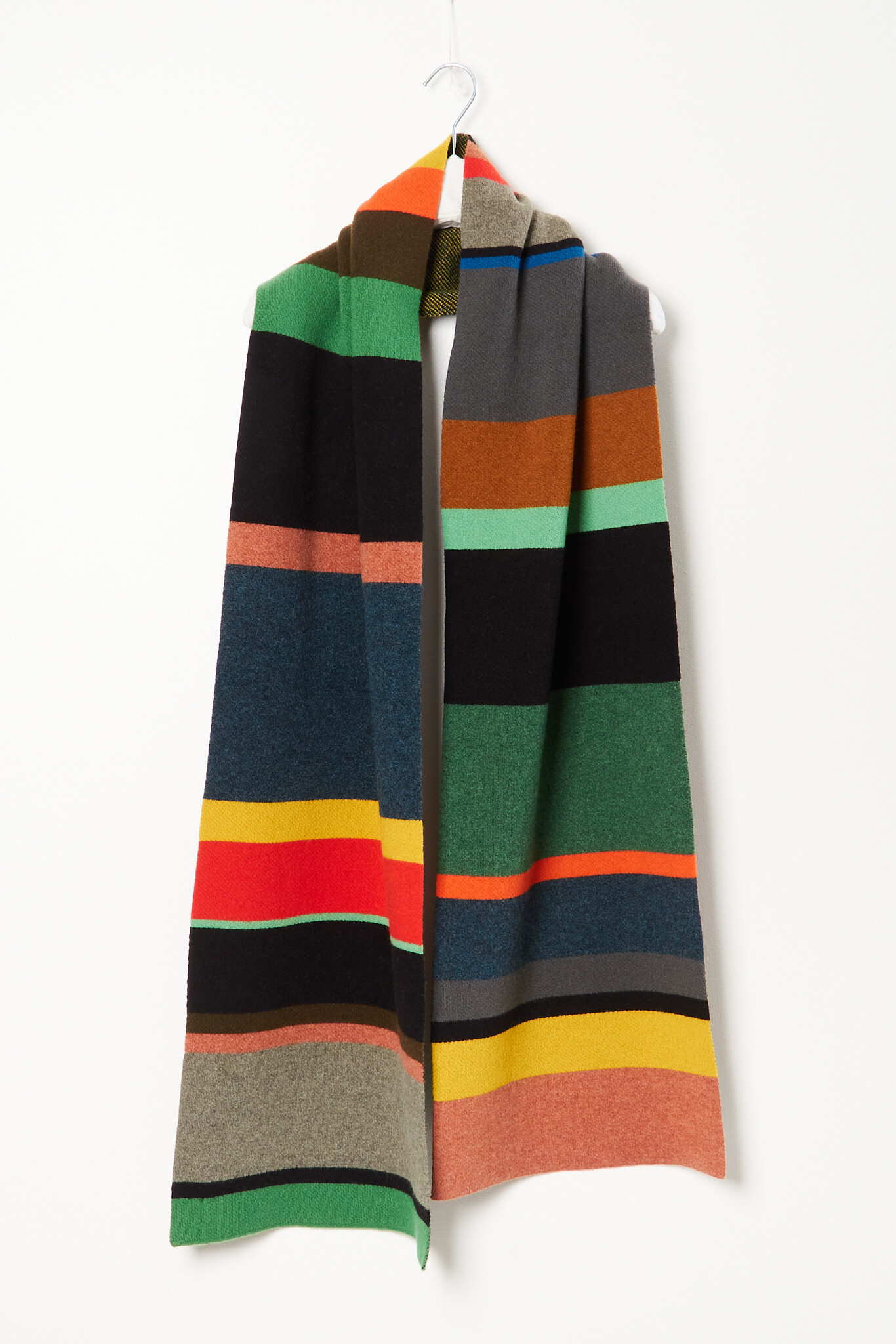 Jo Gordon - 02 CAR Large Uneven Stripe Scarf