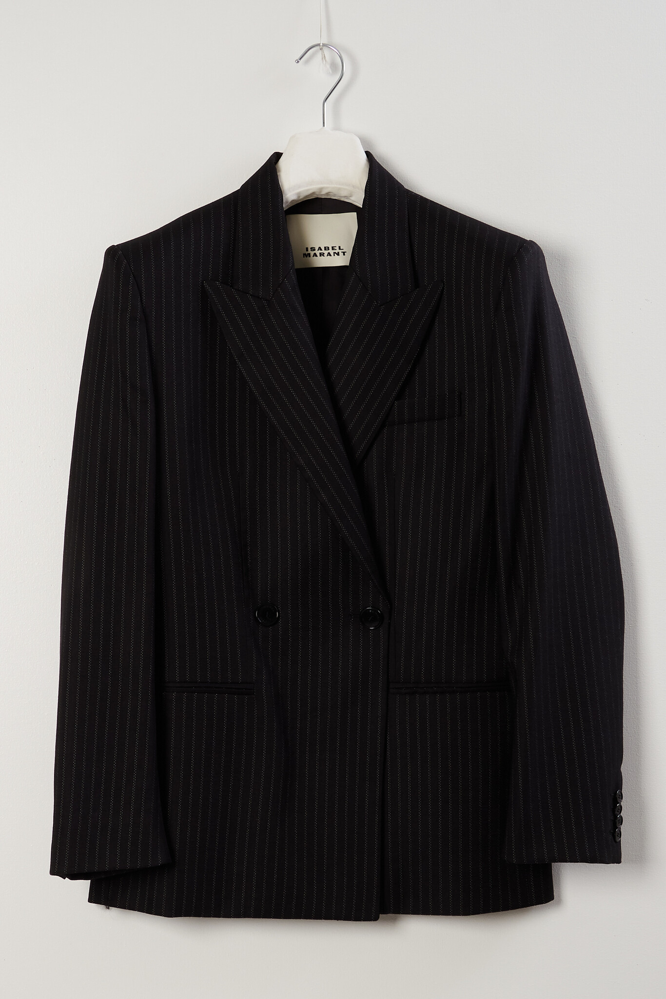 Isabel Marant - Ranya stripe wool jacket