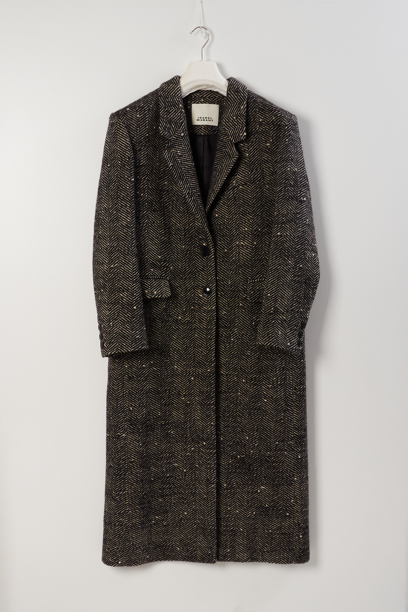 Isabel Marant - Ealine chevron wool coat