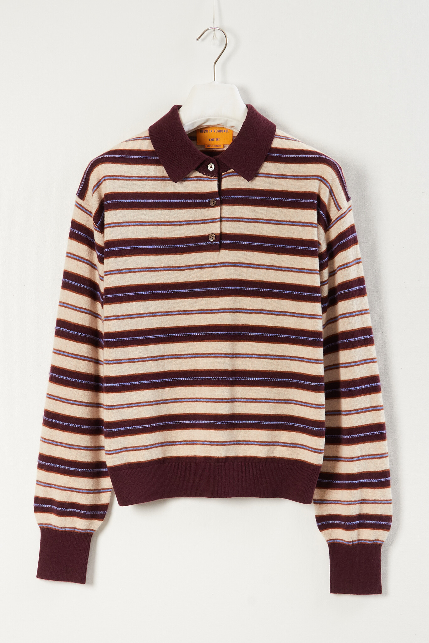 Guest in Residence - Collegiate Stripe Polo