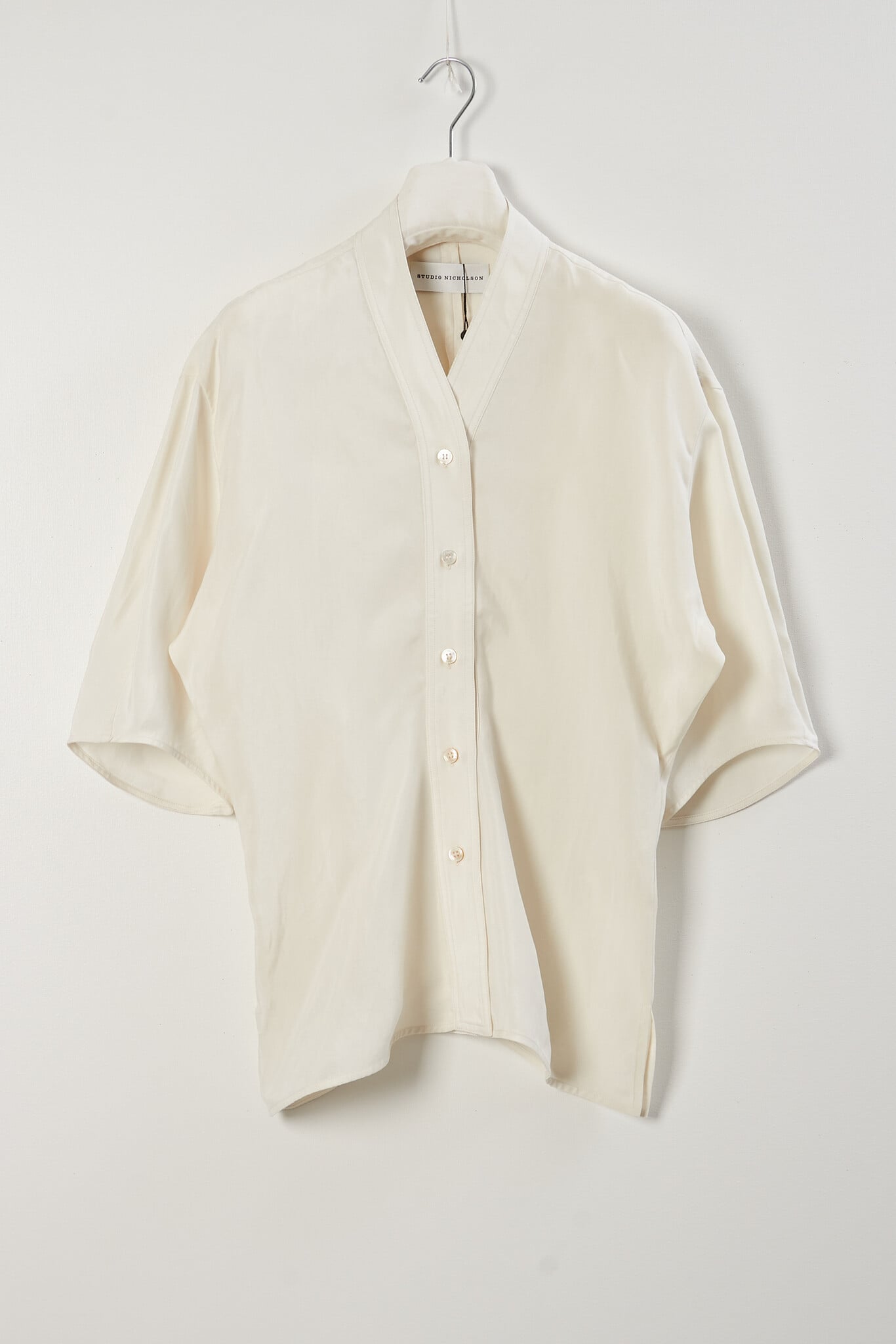 Studio Nicholson - Asti Curved sleeve top