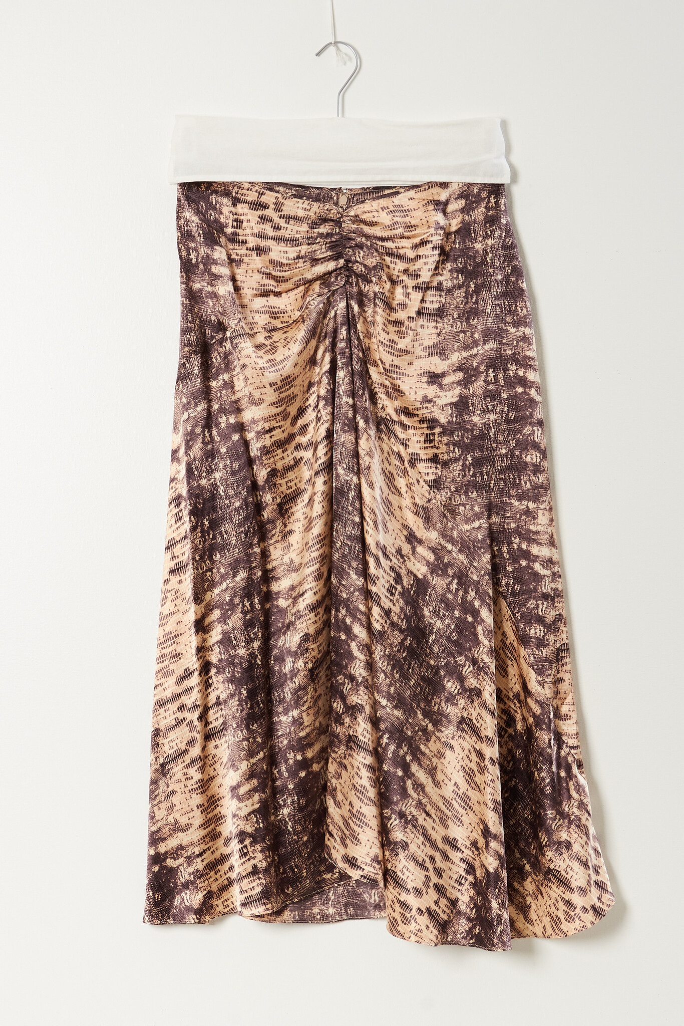 Isabel Marant - Laren python silk skirt