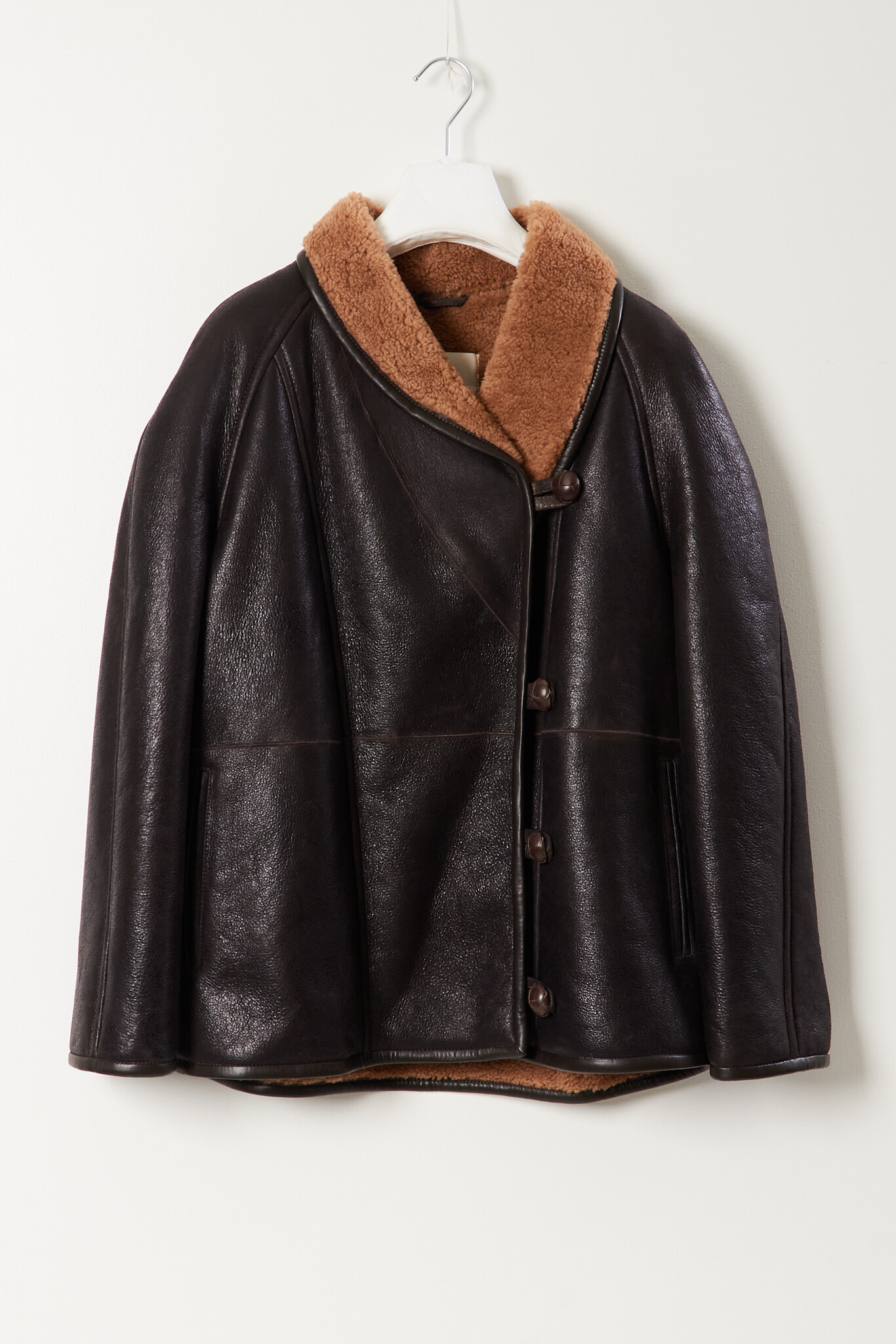Isabel Marant - Camber crazed shearling coat