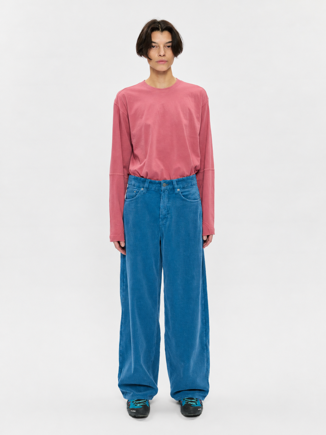 6397 - Corduroy roomy pants