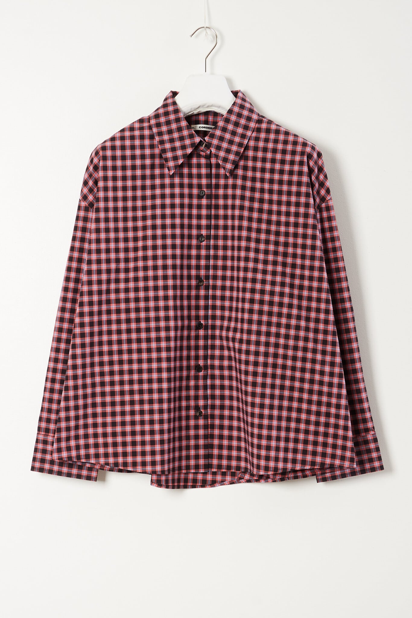 Cordera - Checked oversized shirt