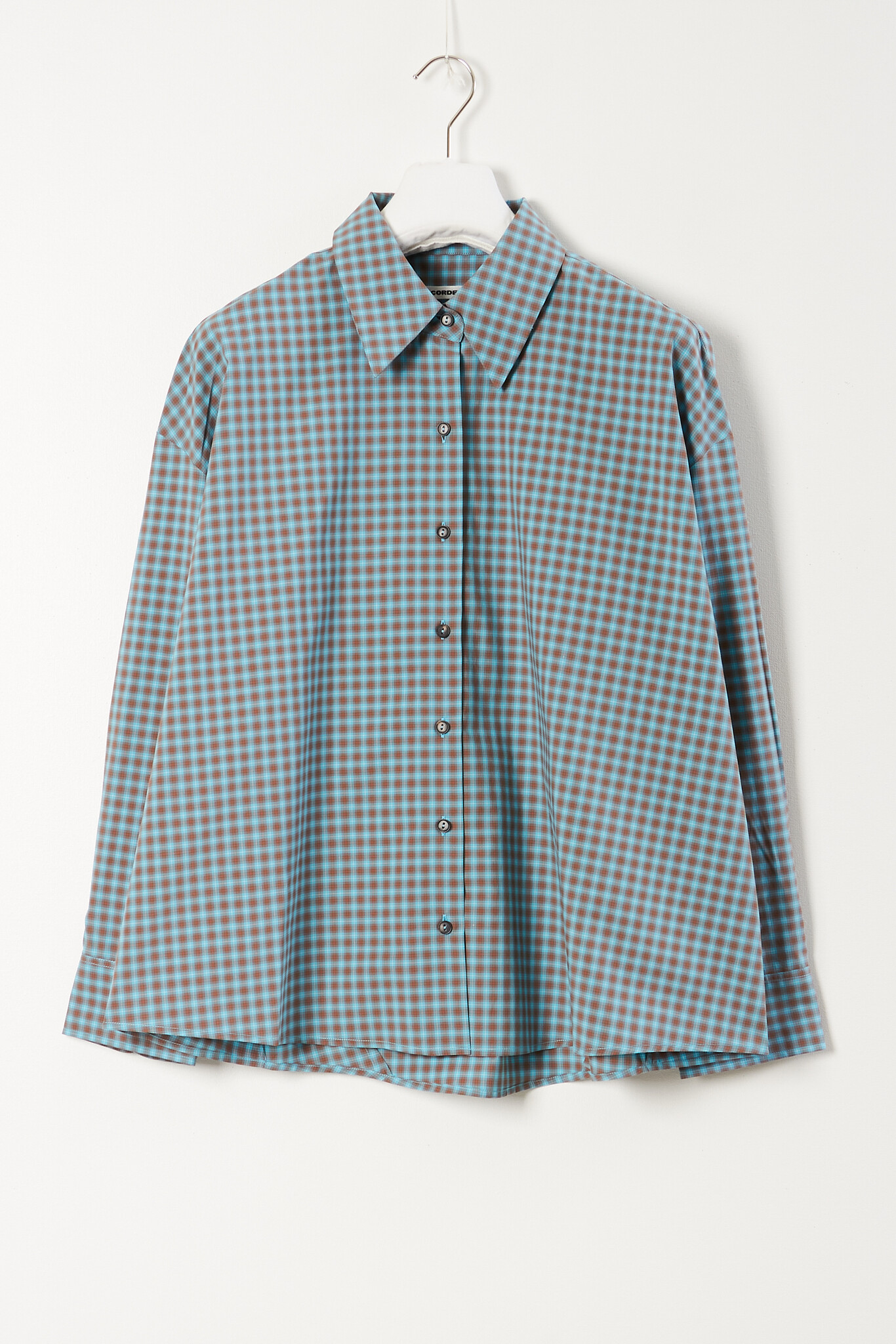 Cordera - Checked oversized shirt