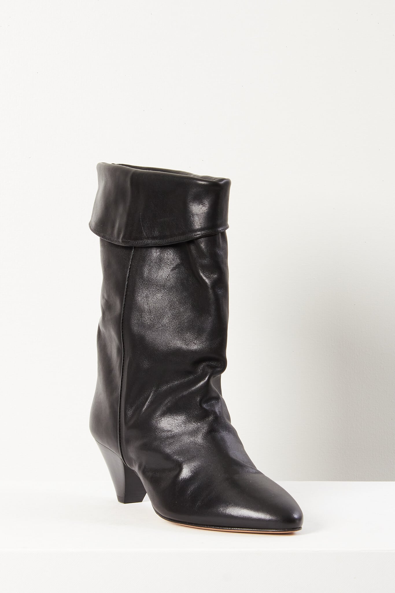 Isabel Marant - Dalby leather droopin boots