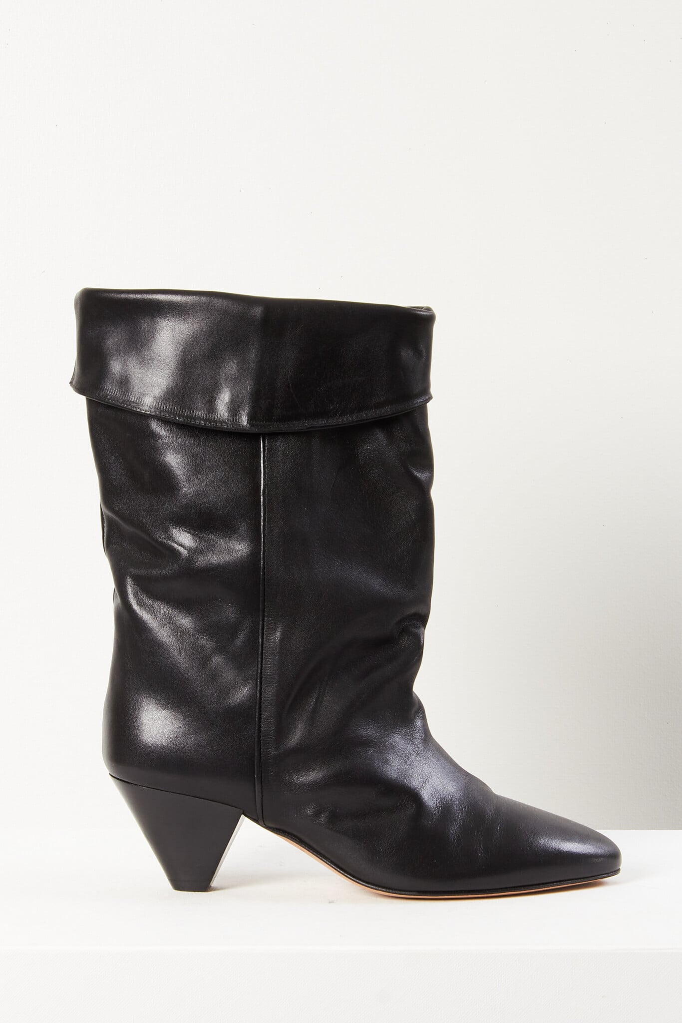 Isabel Marant - Dalby leather droopin boots