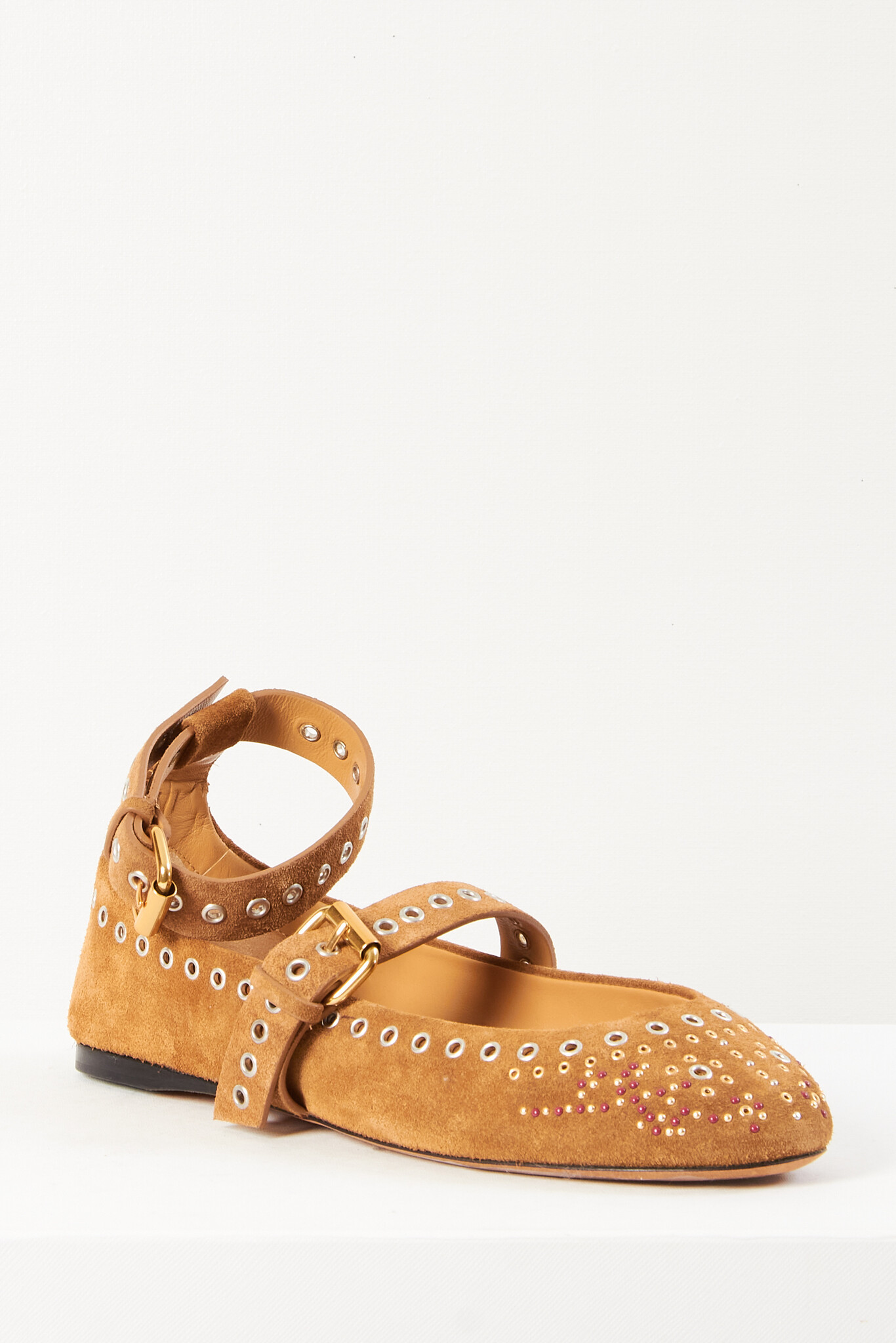 Isabel Marant - Ylza suede anklet ballerians