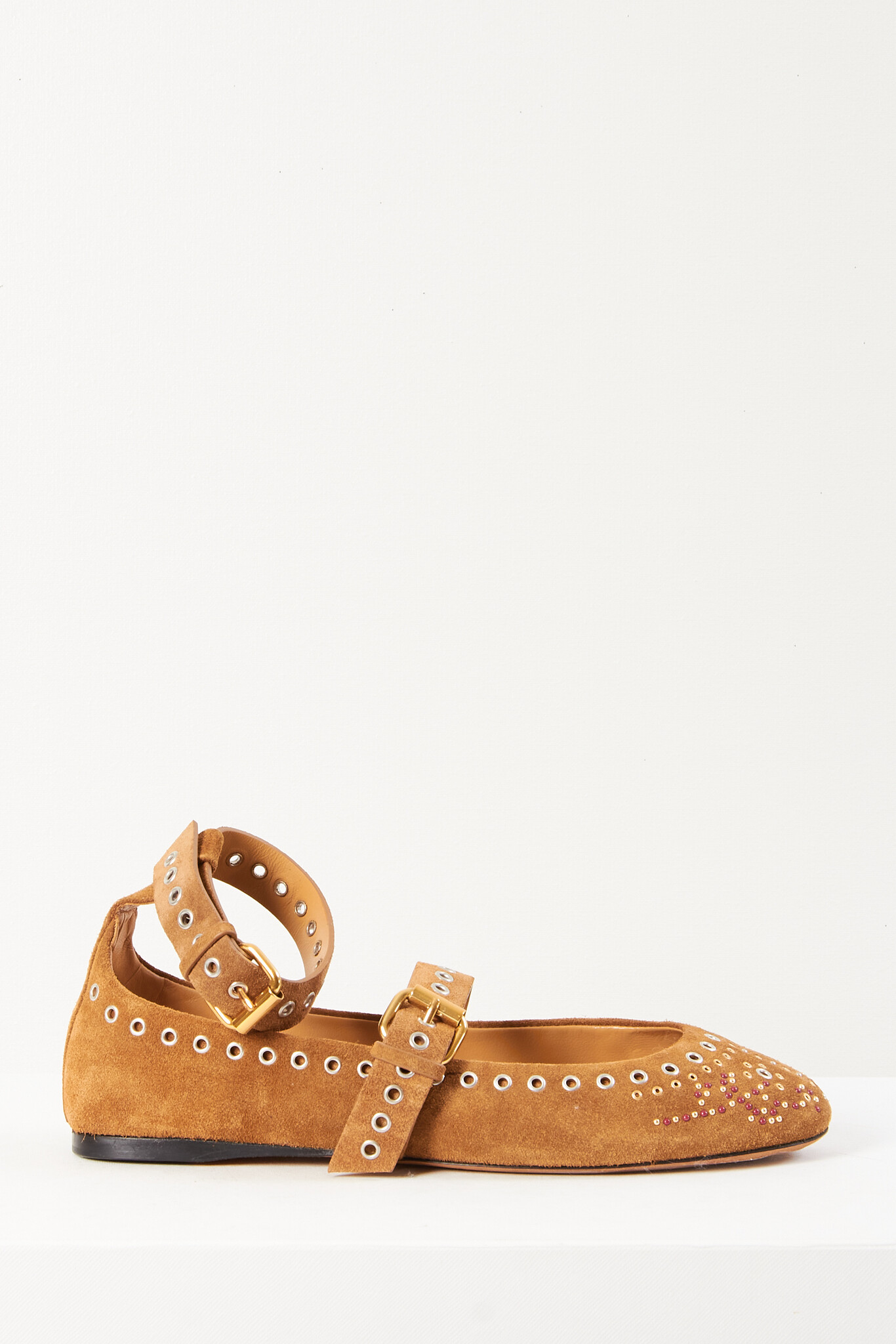 Isabel Marant - Ylza suede anklet ballerians